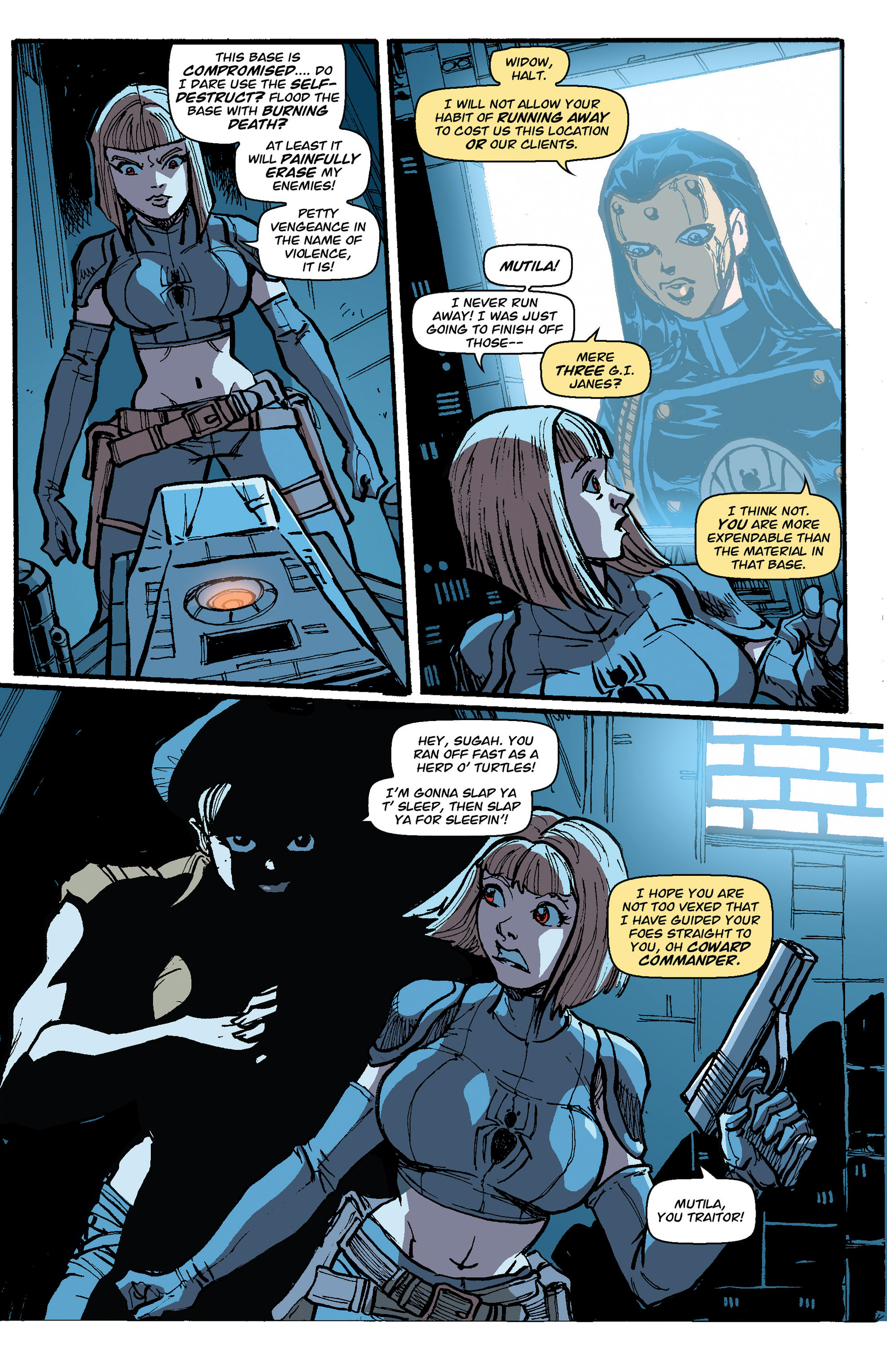 Read online G.I. Jane comic -  Issue # Full - 6