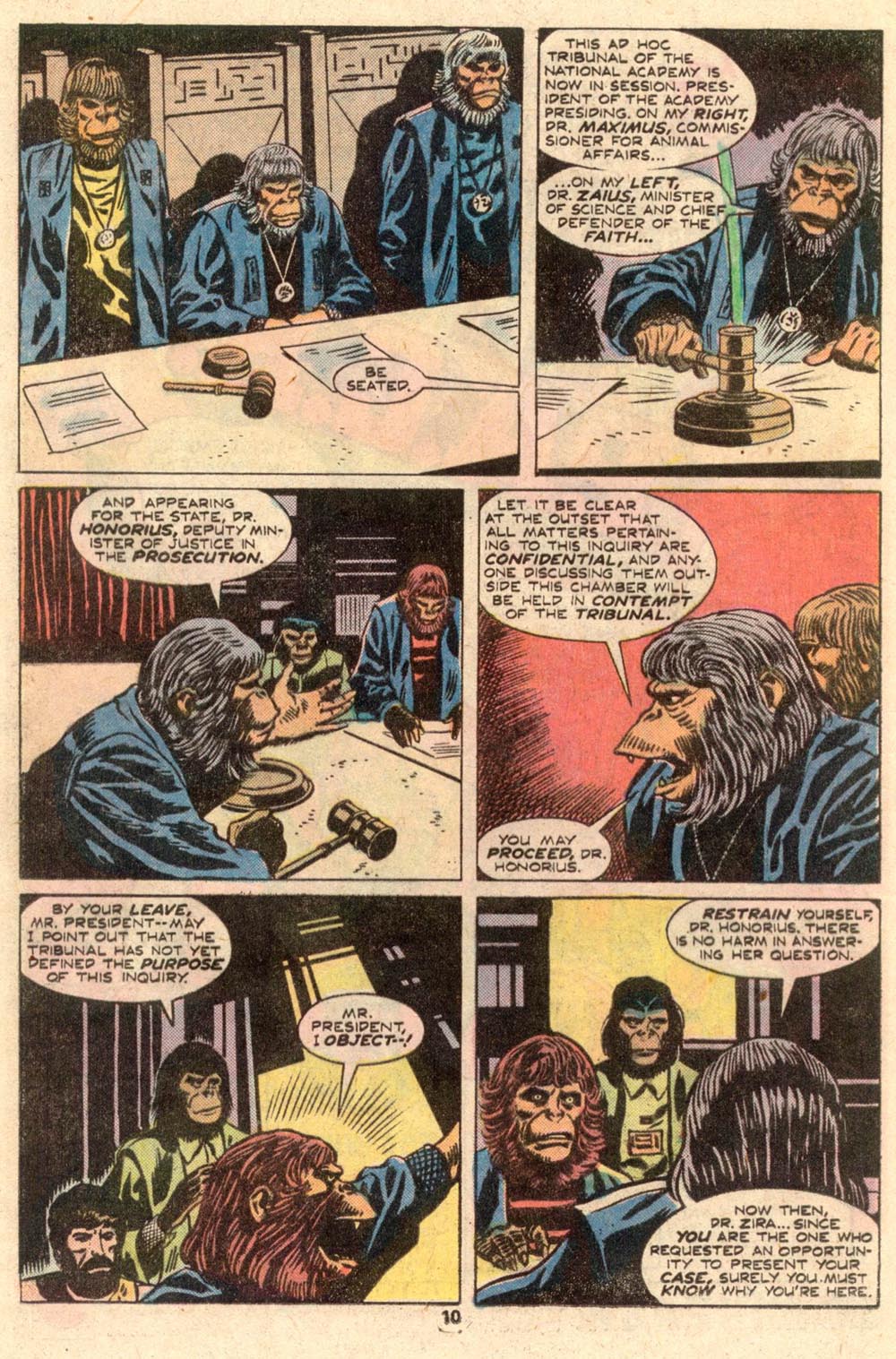 Read online Adventures on the Planet of the Apes comic -  Issue #4 - 7