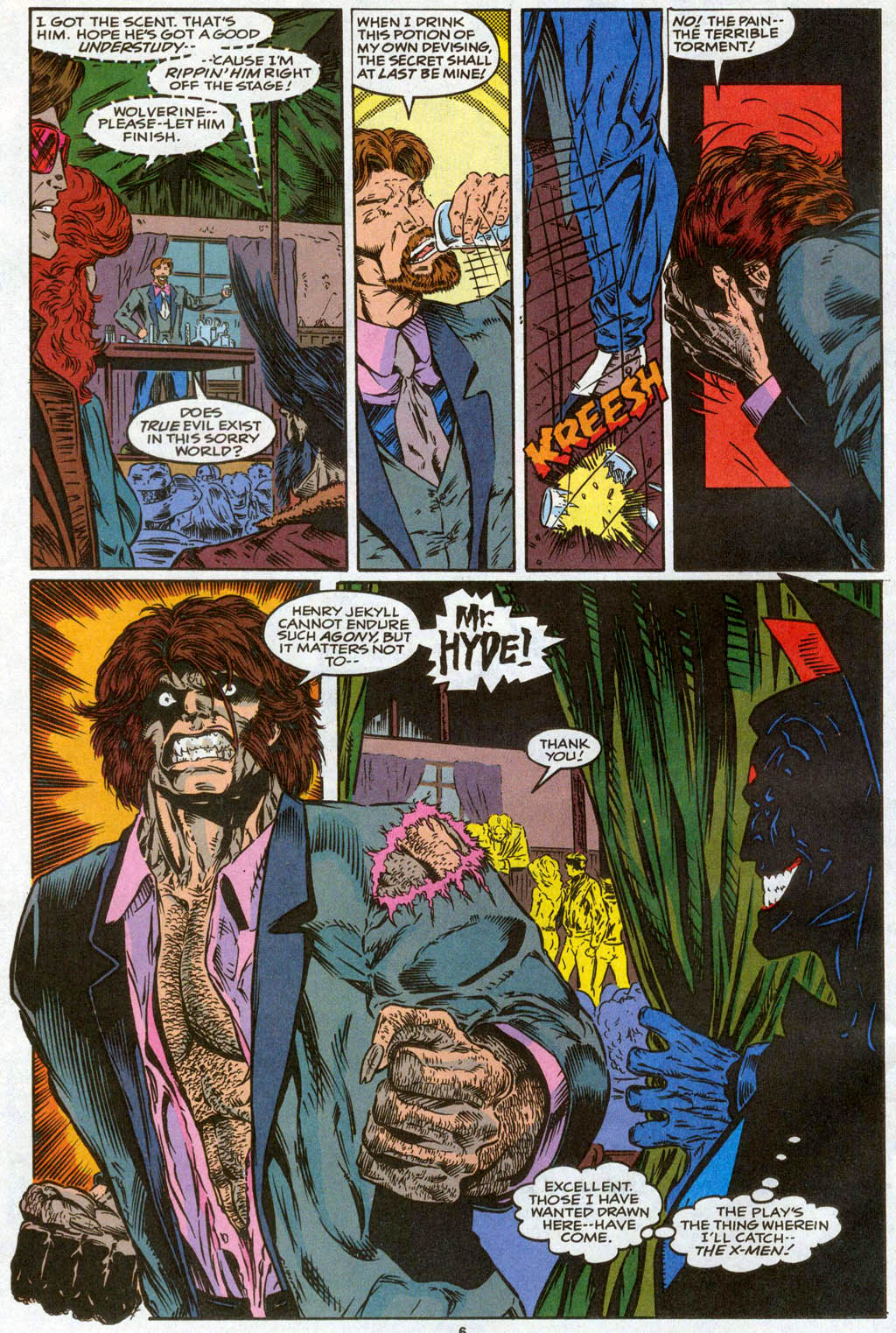 Read online X-Men Adventures (1994) comic -  Issue #12 - 6