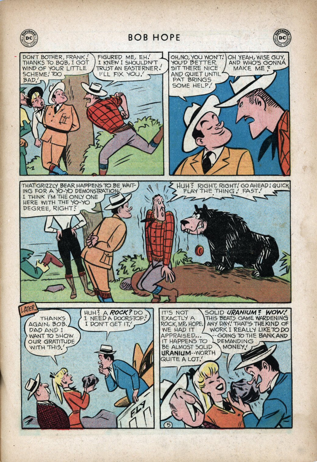 Read online The Adventures of Bob Hope comic -  Issue #53 - 29