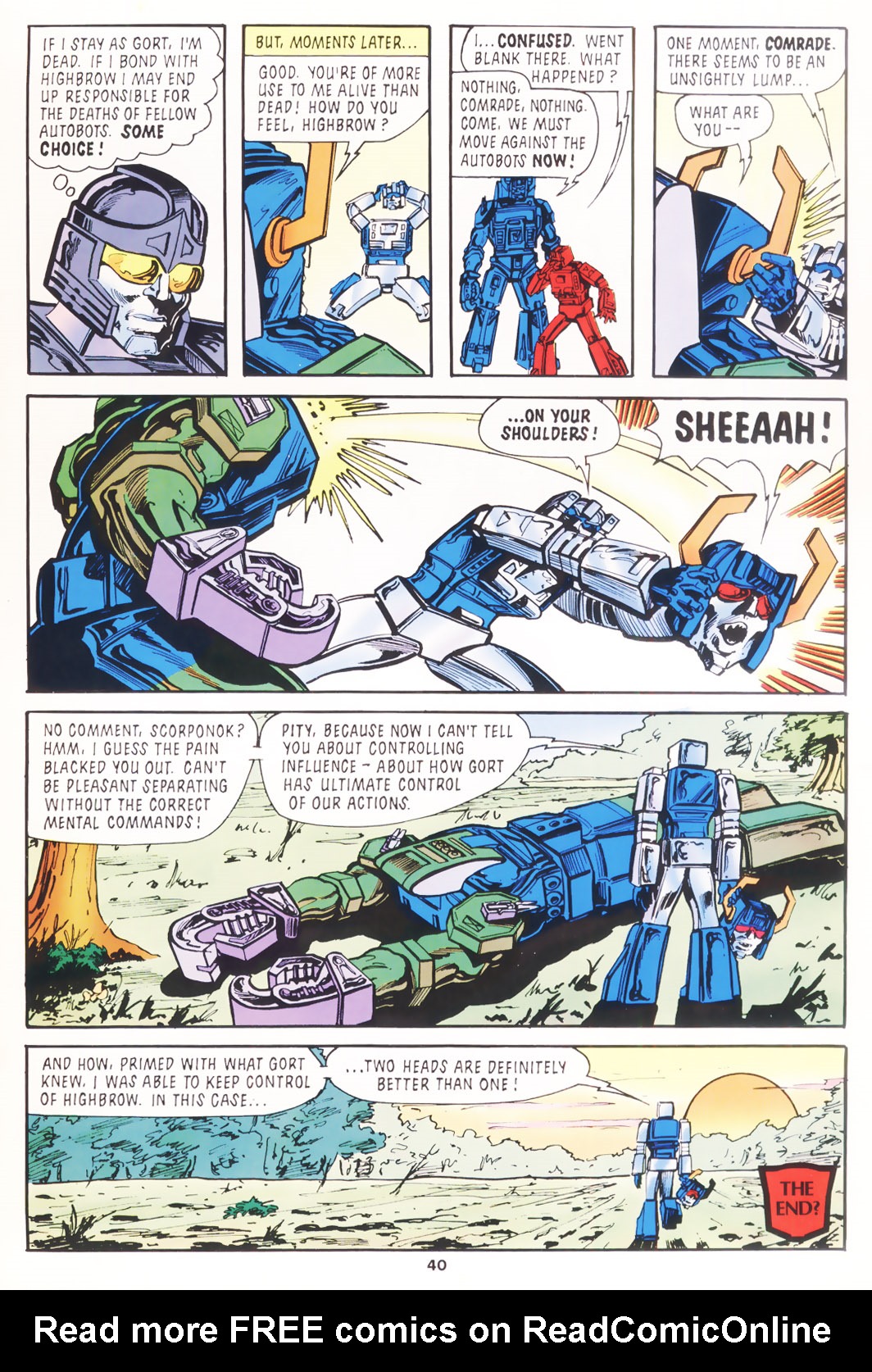 Read online The Transformers Annual comic -  Issue #1988 - 38