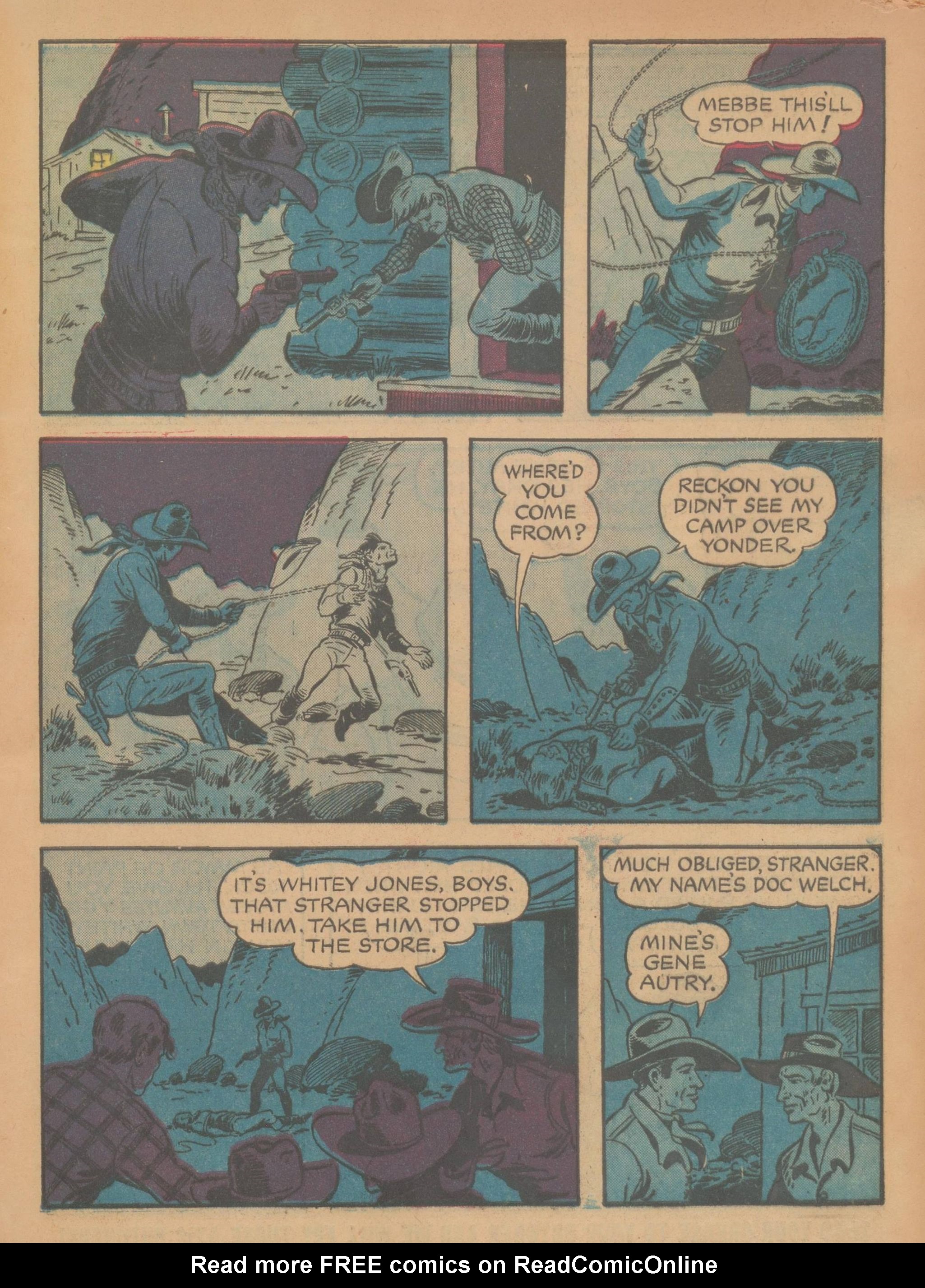 Read online Gene Autry Comics comic -  Issue #5 - 9