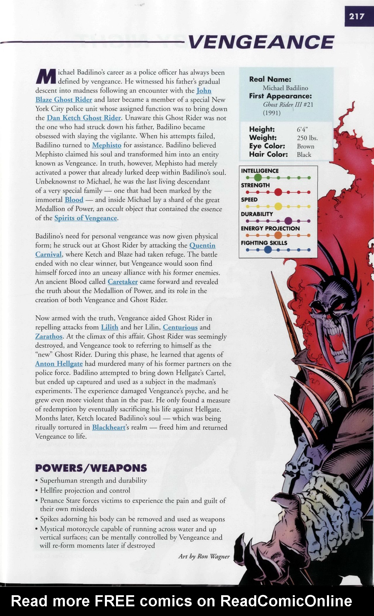 Read online Marvel Encyclopedia comic -  Issue # TPB 5 - 220