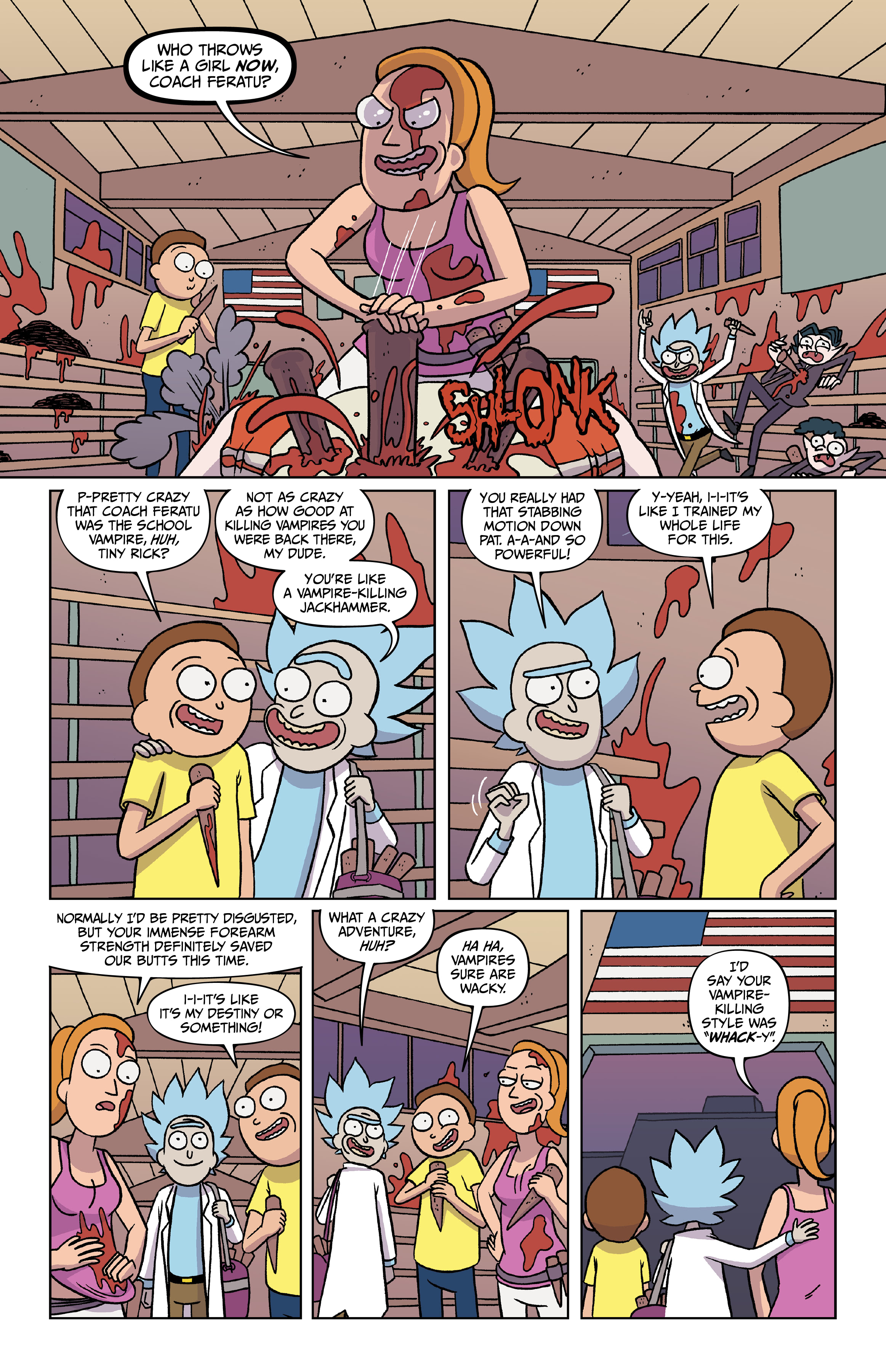 Read online Rick and Morty Deluxe Edition comic -  Issue # TPB 6 (Part 1) - 9