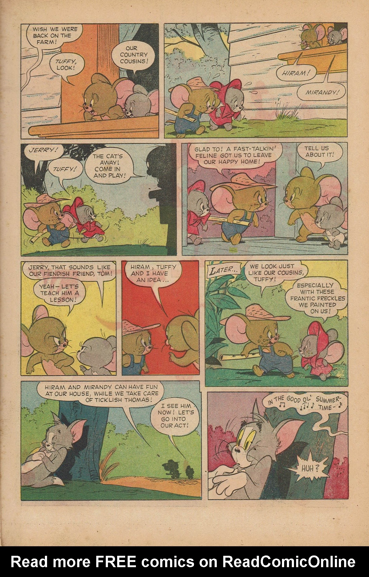 Read online Tom and Jerry The Mouse From T.R.A.P. comic -  Issue # Full - 35