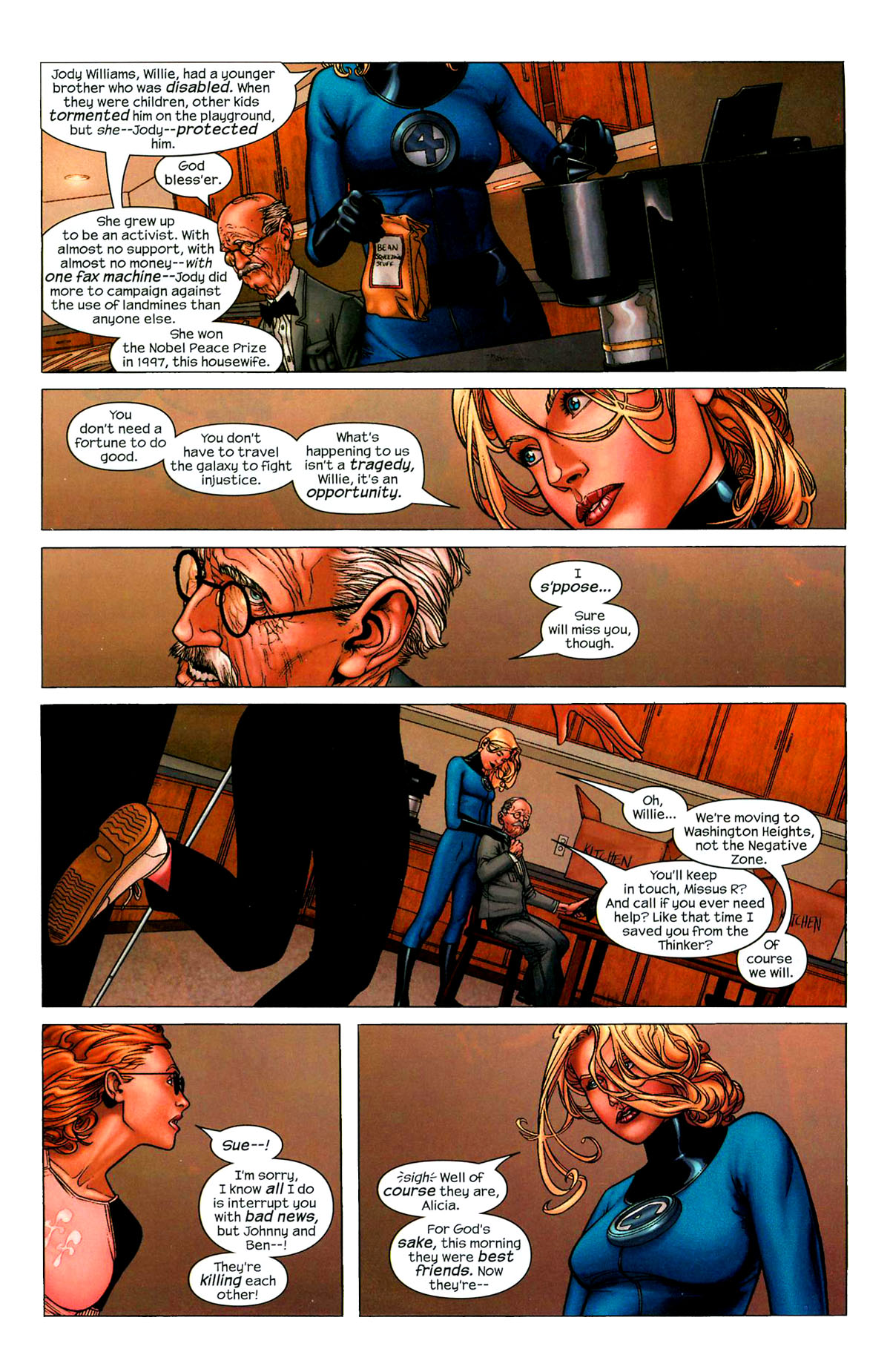 Read online Marvel Knights 4 comic -  Issue #3 - 6