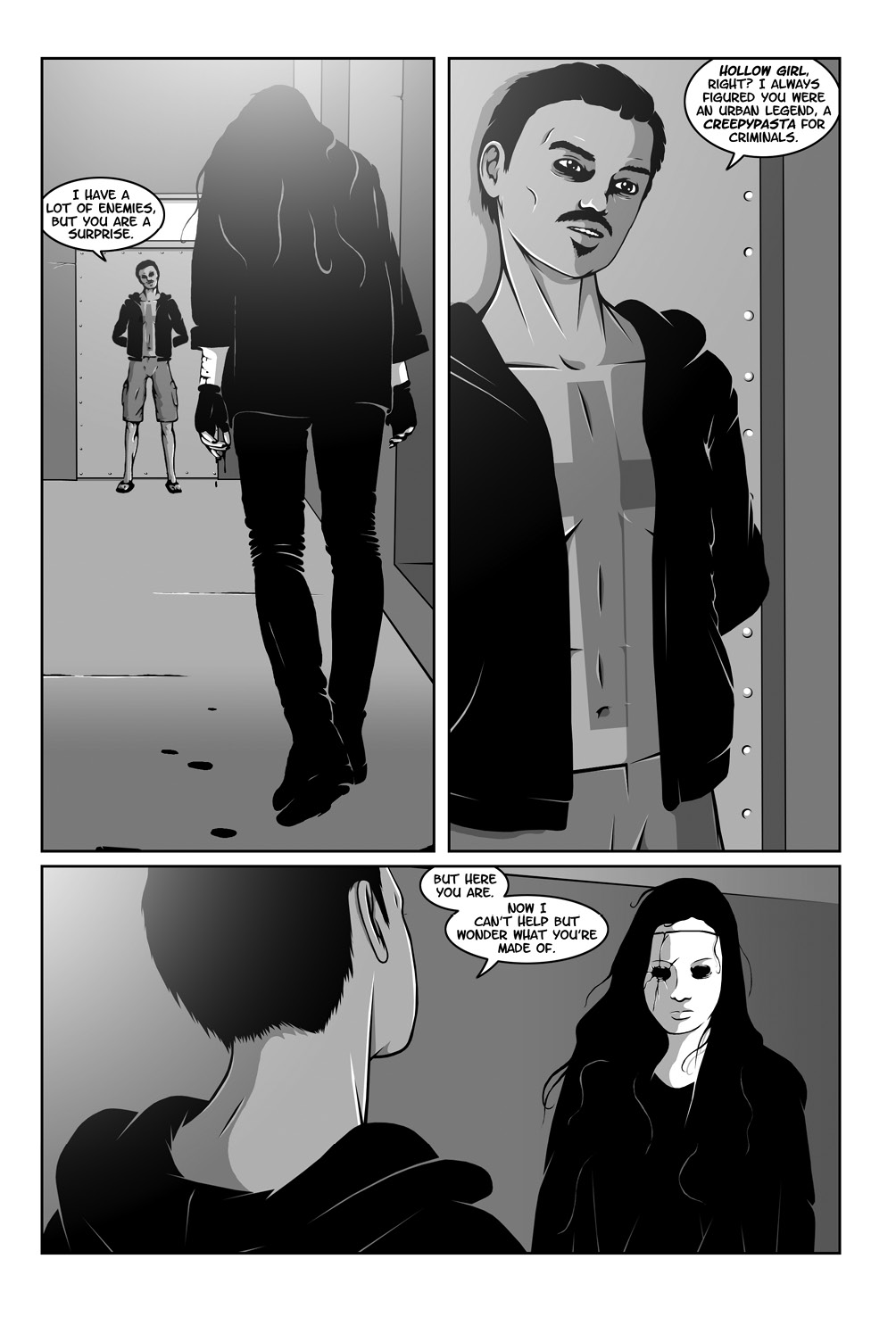Read online Hollow Girl comic -  Issue #5 - 38