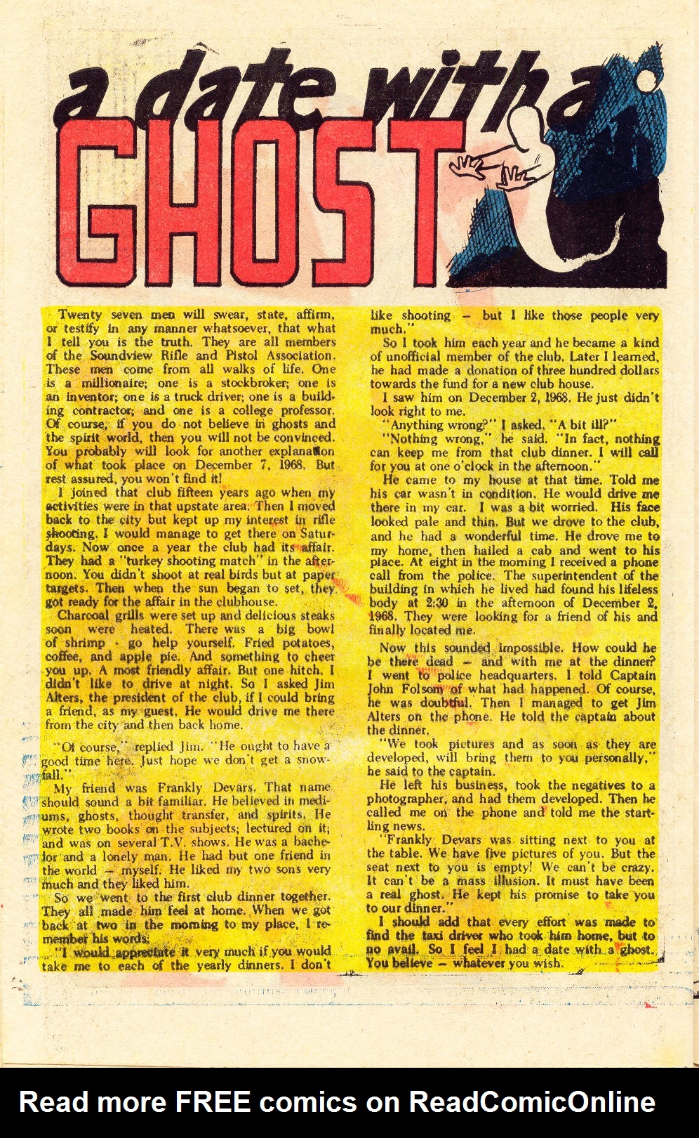 Read online Ghostly Tales comic -  Issue #155 - 32