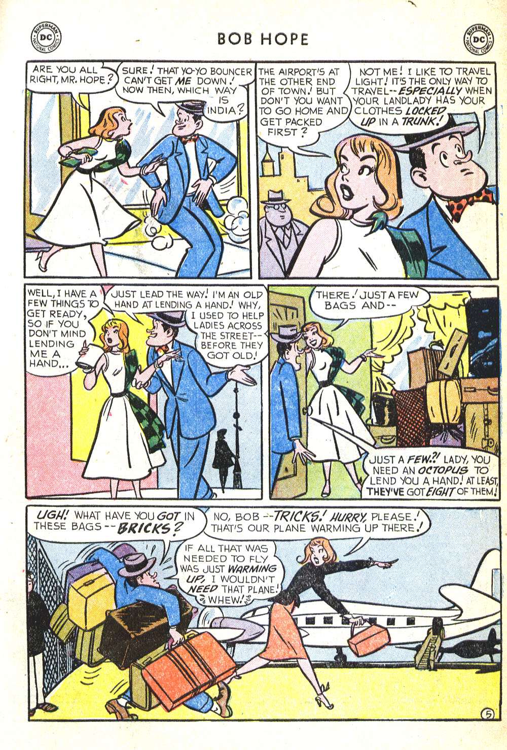 Read online The Adventures of Bob Hope comic -  Issue #30 - 7