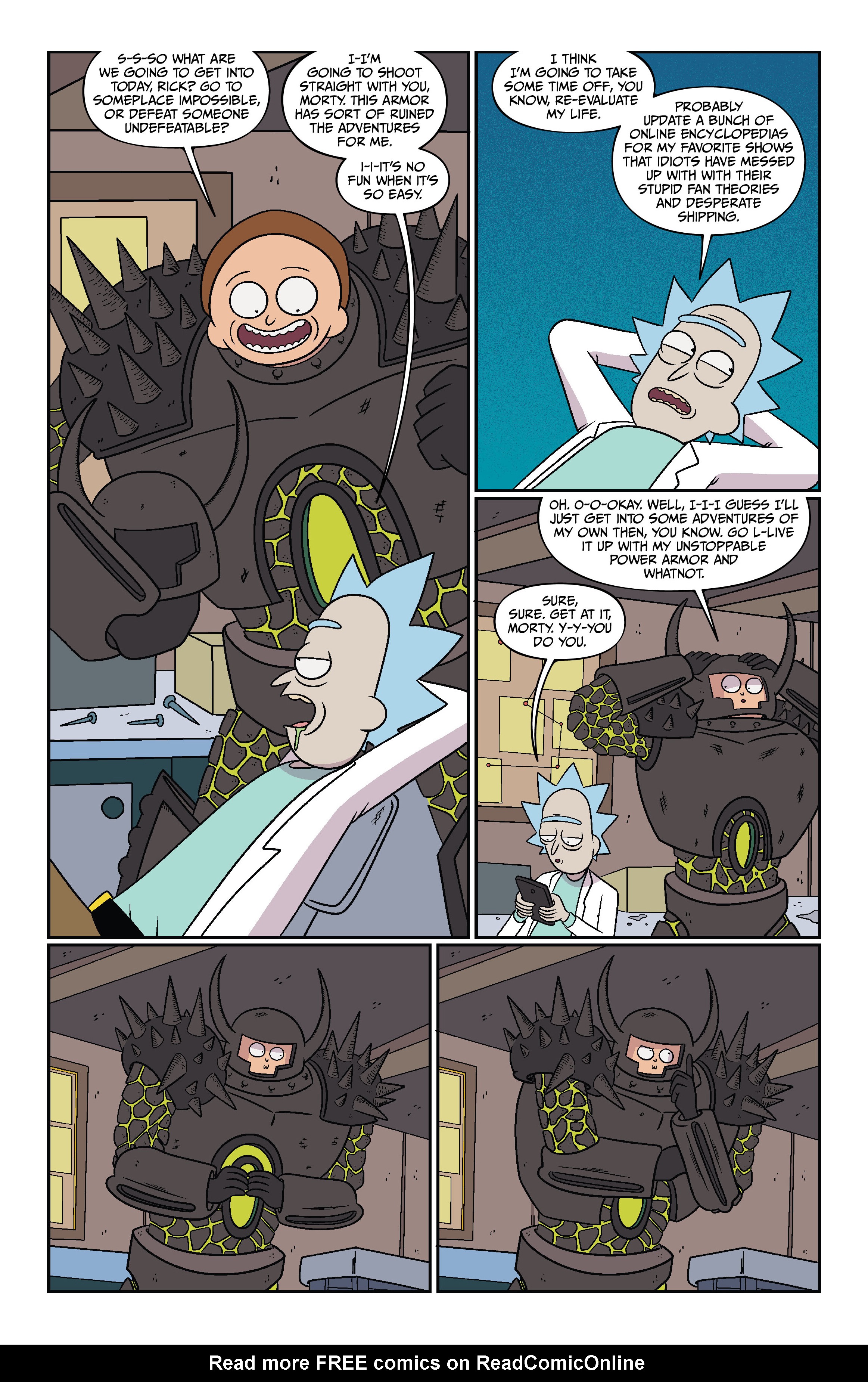 Read online Rick and Morty Deluxe Edition comic -  Issue # TPB 8 (Part 2) - 44