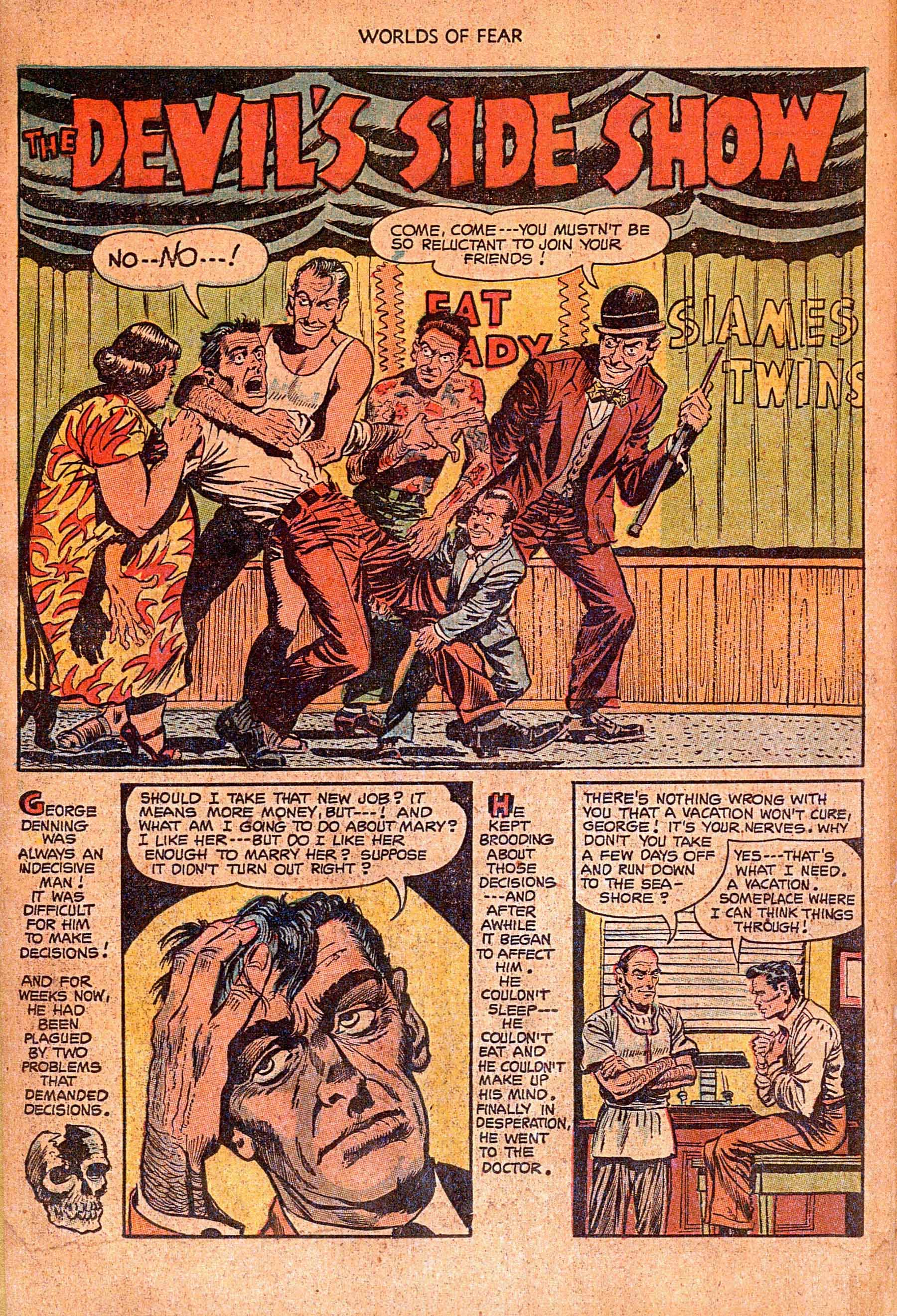 Read online Worlds of Fear comic -  Issue #10 - 14