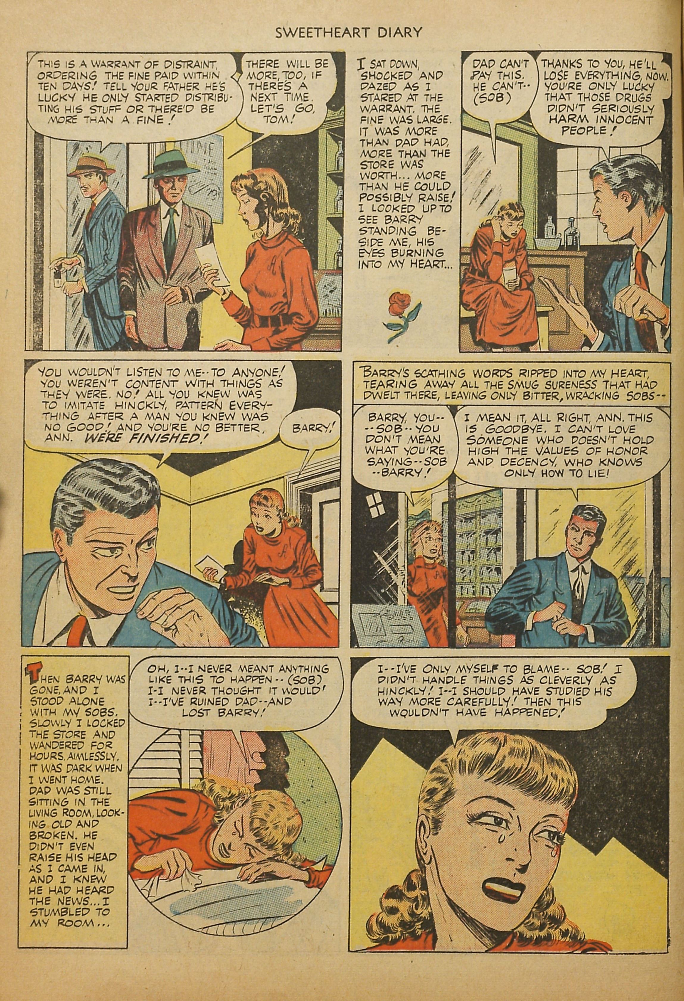 Read online Sweetheart Diary comic -  Issue #3 - 12