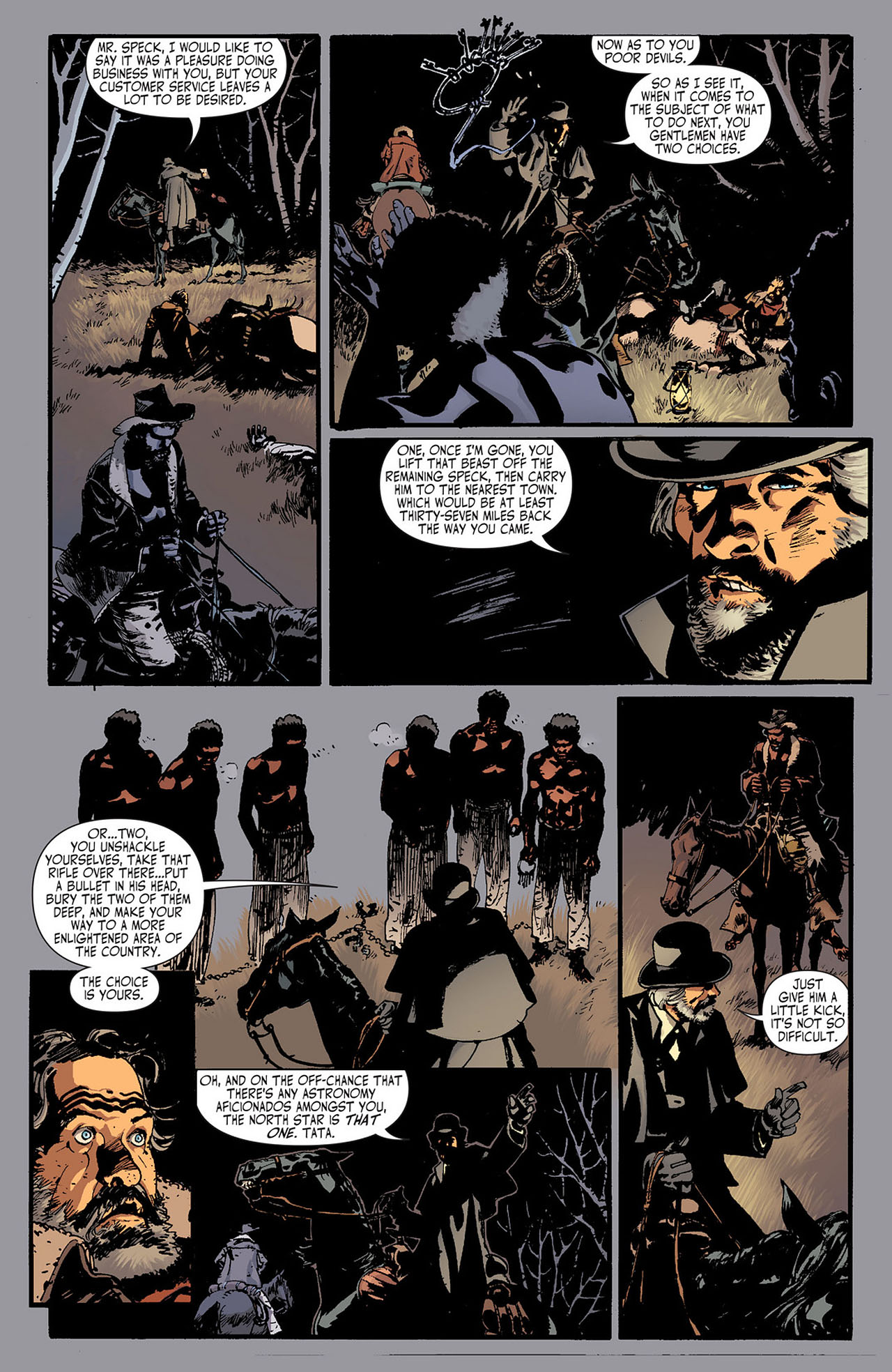 Read online Django Unchained comic -  Issue #1 - 11