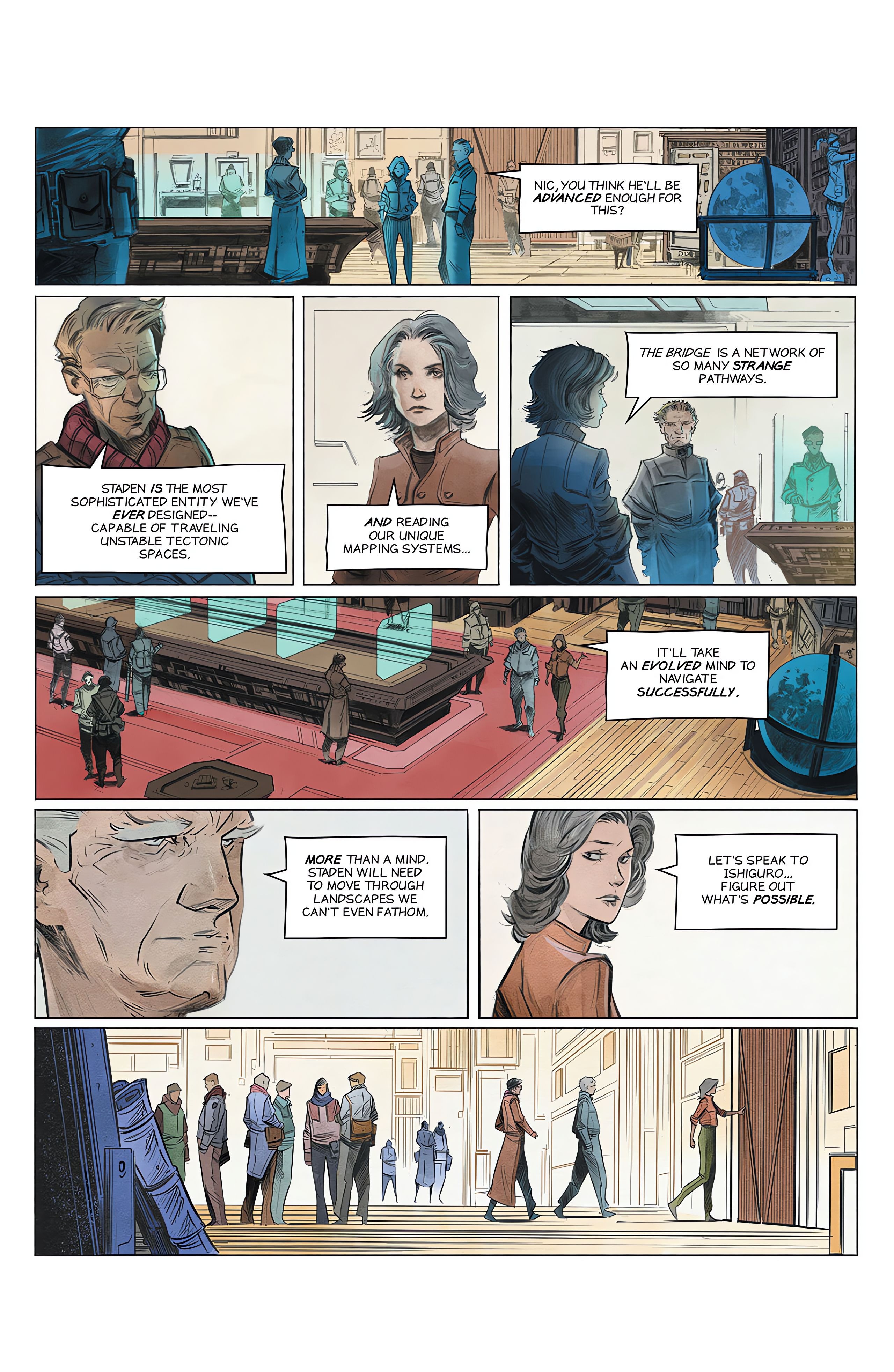 Read online Hexagon Bridge comic -  Issue #1 - 25