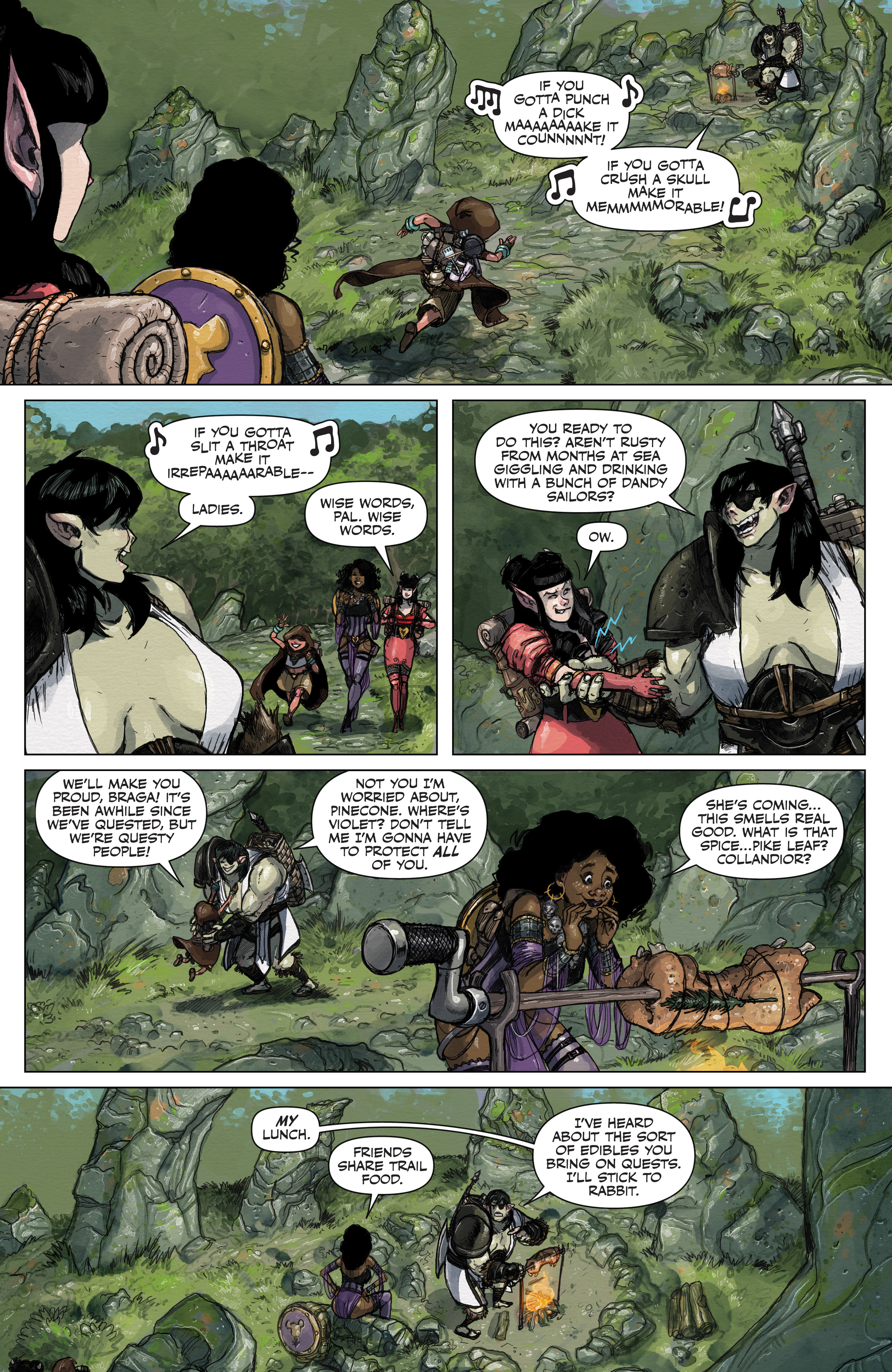 Read online Rat Queens (2017) comic -  Issue #1 - 9
