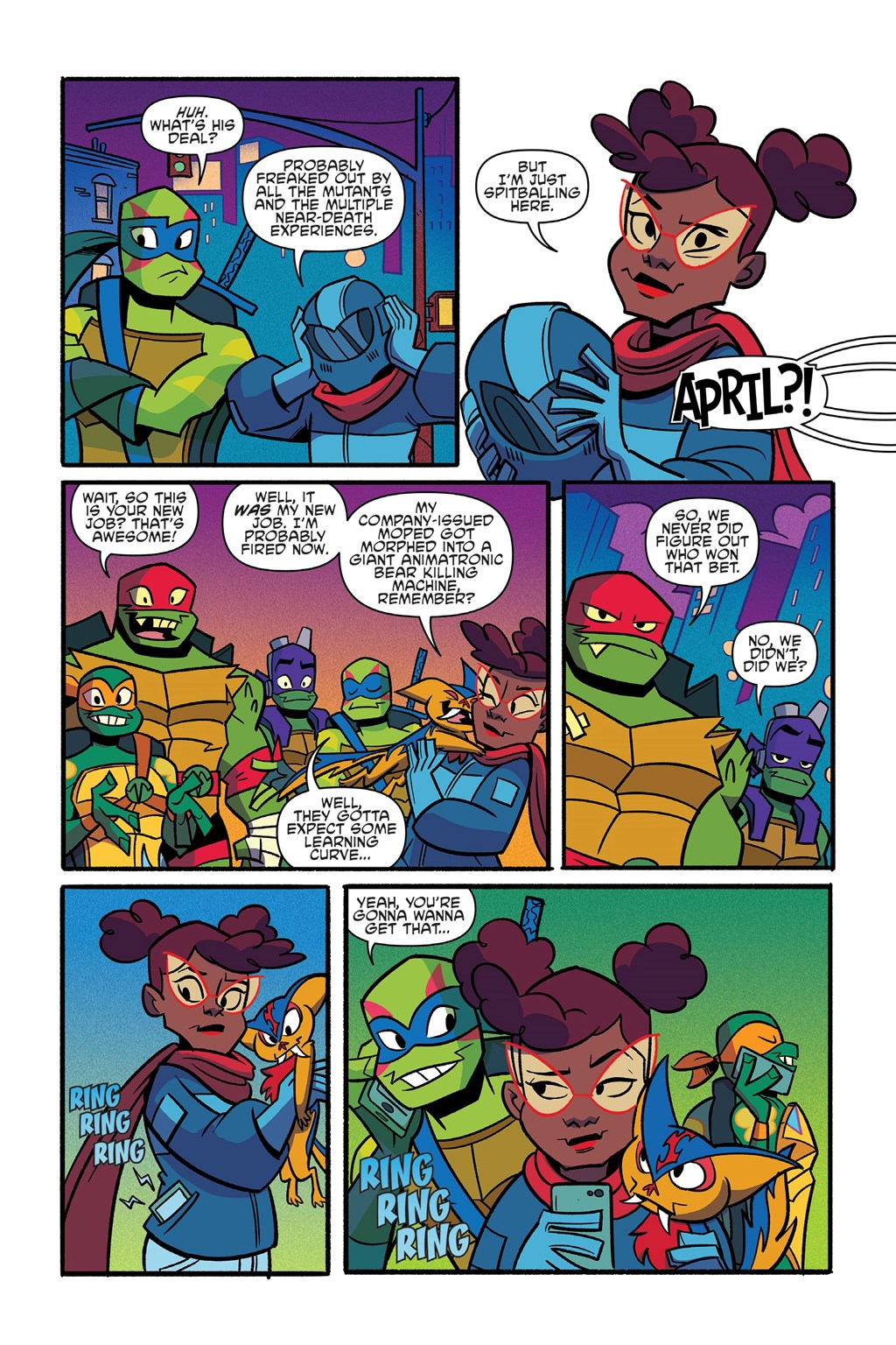 Read online Rise of the Teenage Mutant Ninja Turtles: The Complete Adventures comic -  Issue # TPB (Part 2) - 7
