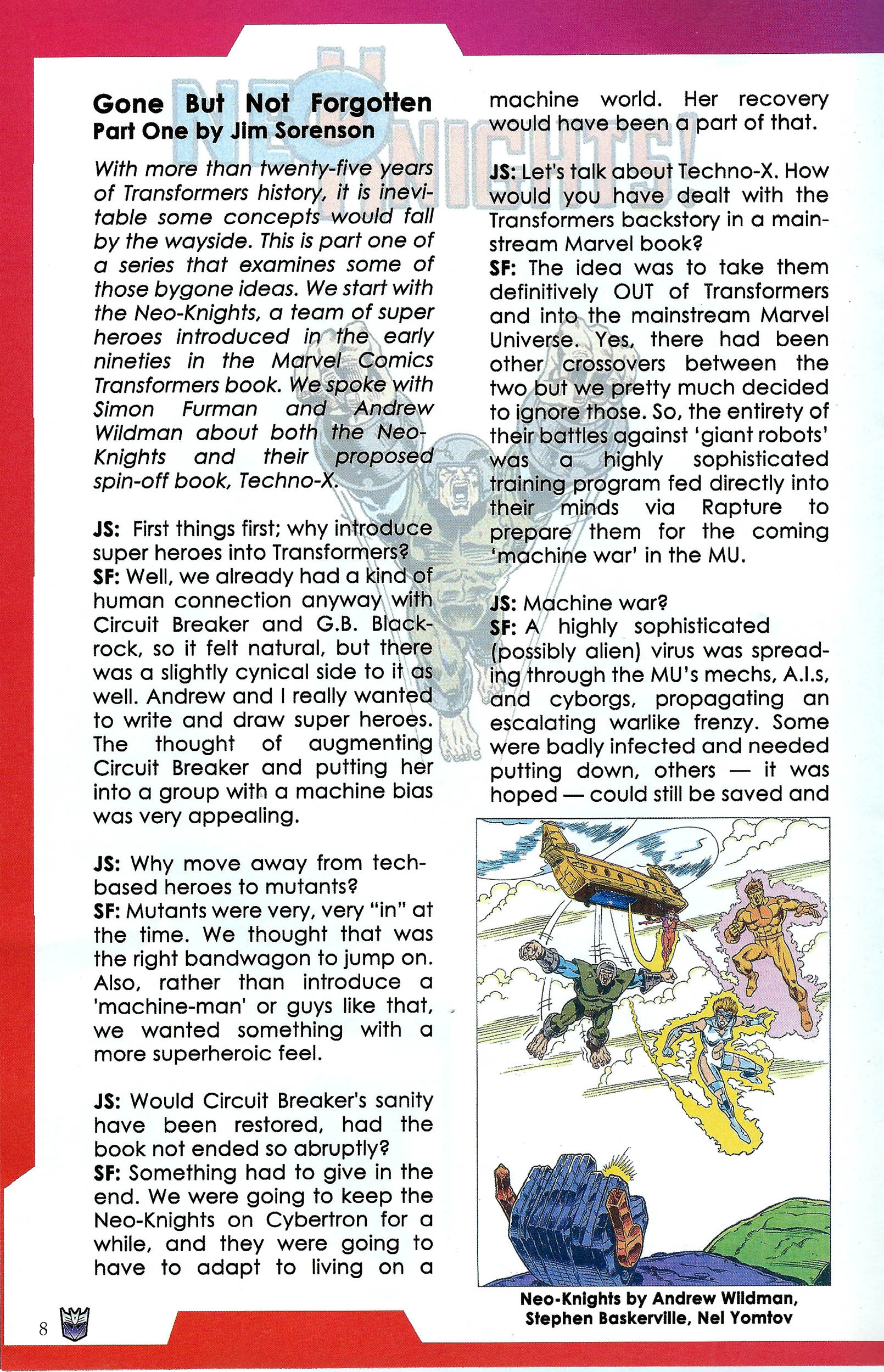 Read online Transformers: Collectors' Club comic -  Issue #41 - 8