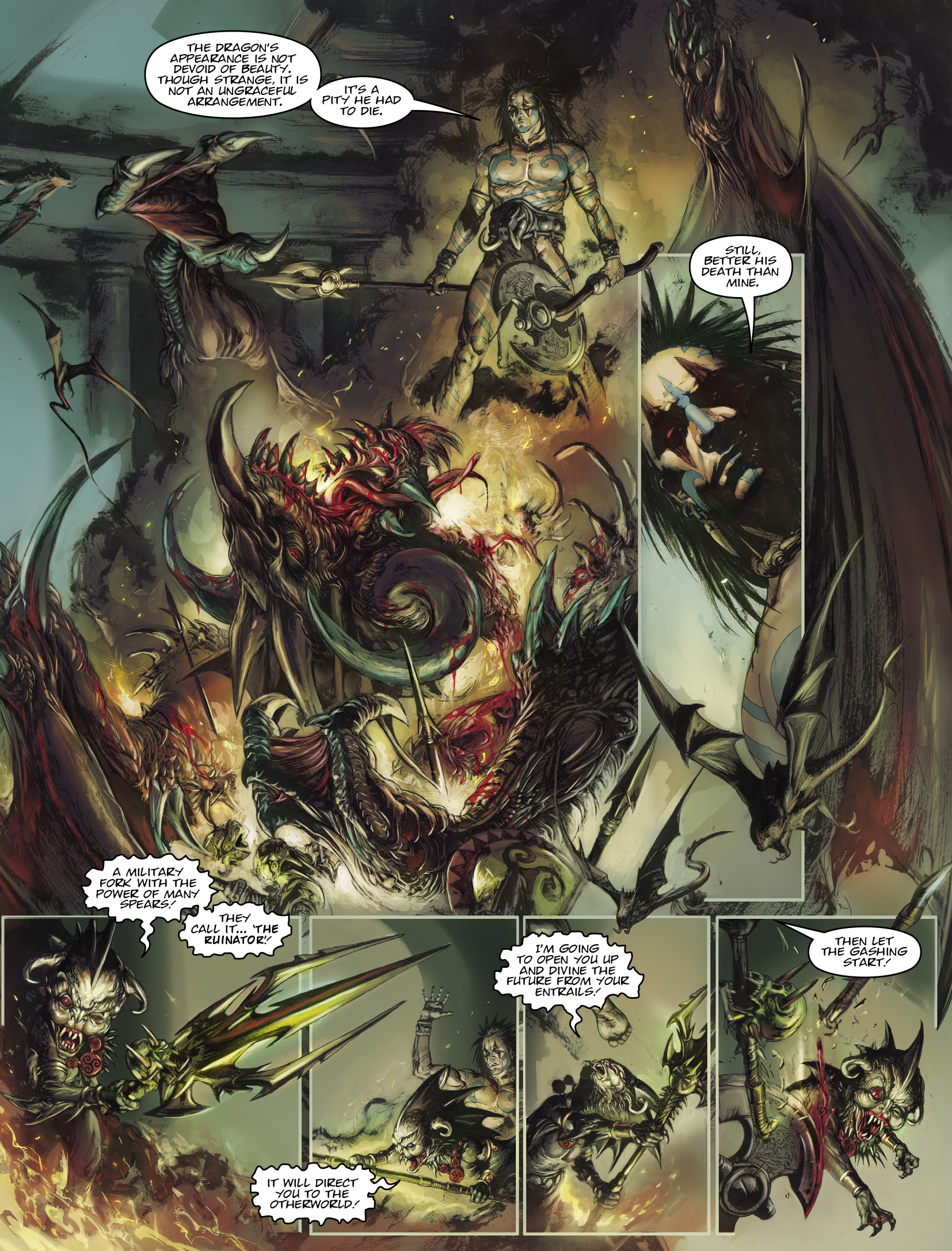 Read online Sláine comic -  Issue # TPB 19 - 64