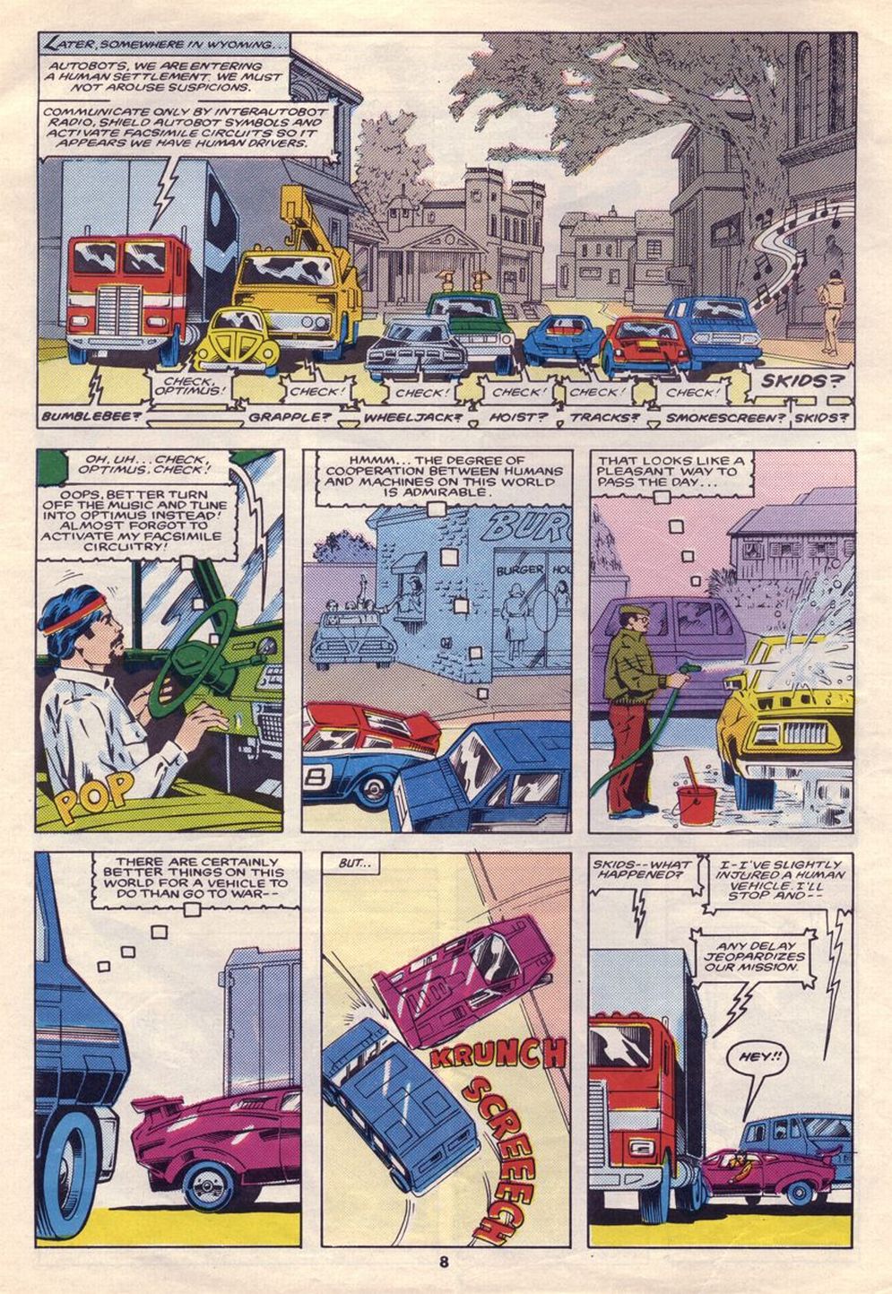 Read online The Transformers (UK) comic -  Issue #70 - 7