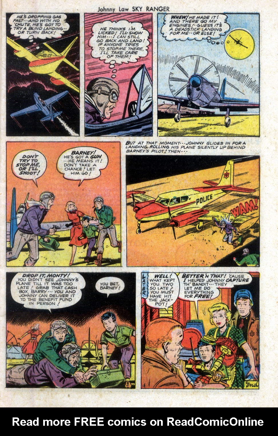 Read online Johnny Law Sky Ranger Adventures comic -  Issue #3 - 9