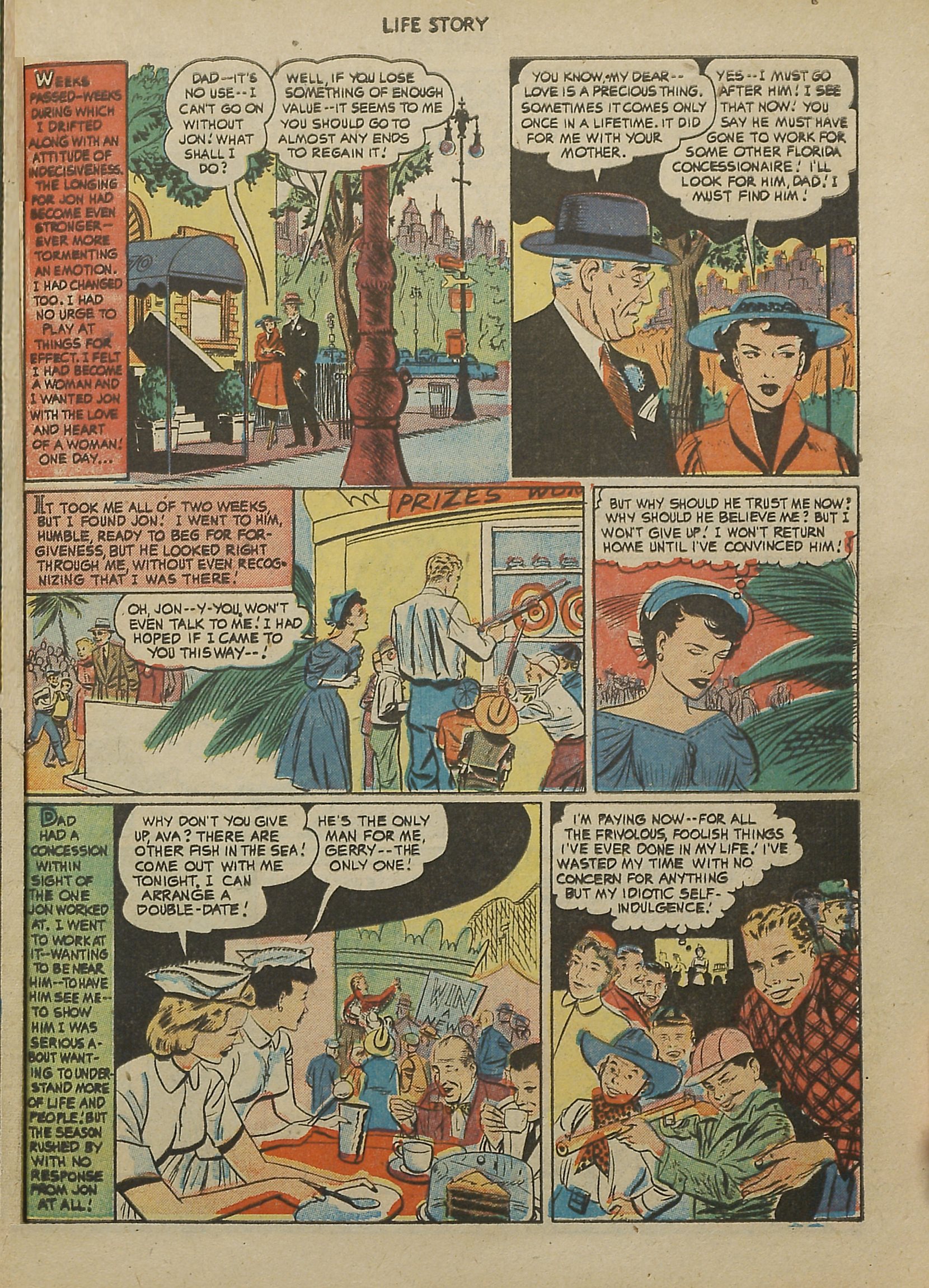 Read online Life Story comic -  Issue #33 - 21