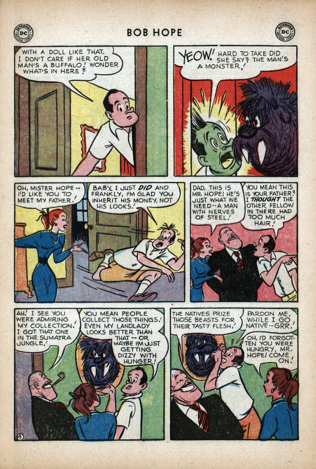 Read online The Adventures of Bob Hope comic -  Issue #16 - 6