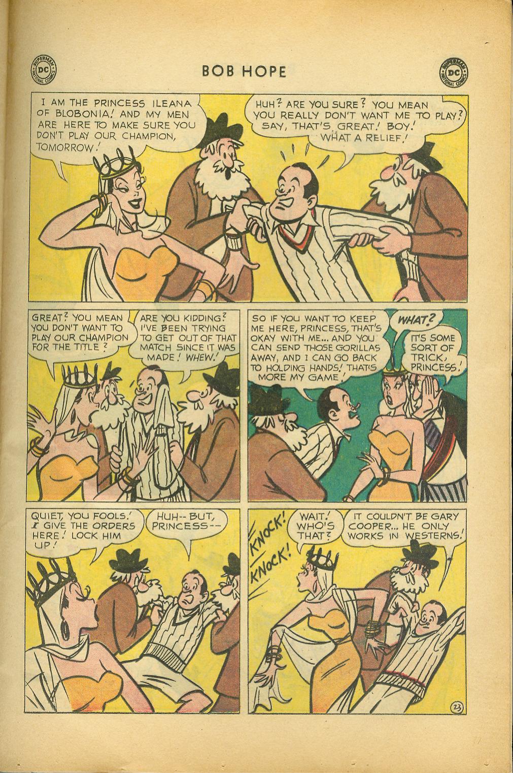 Read online The Adventures of Bob Hope comic -  Issue #56 - 29