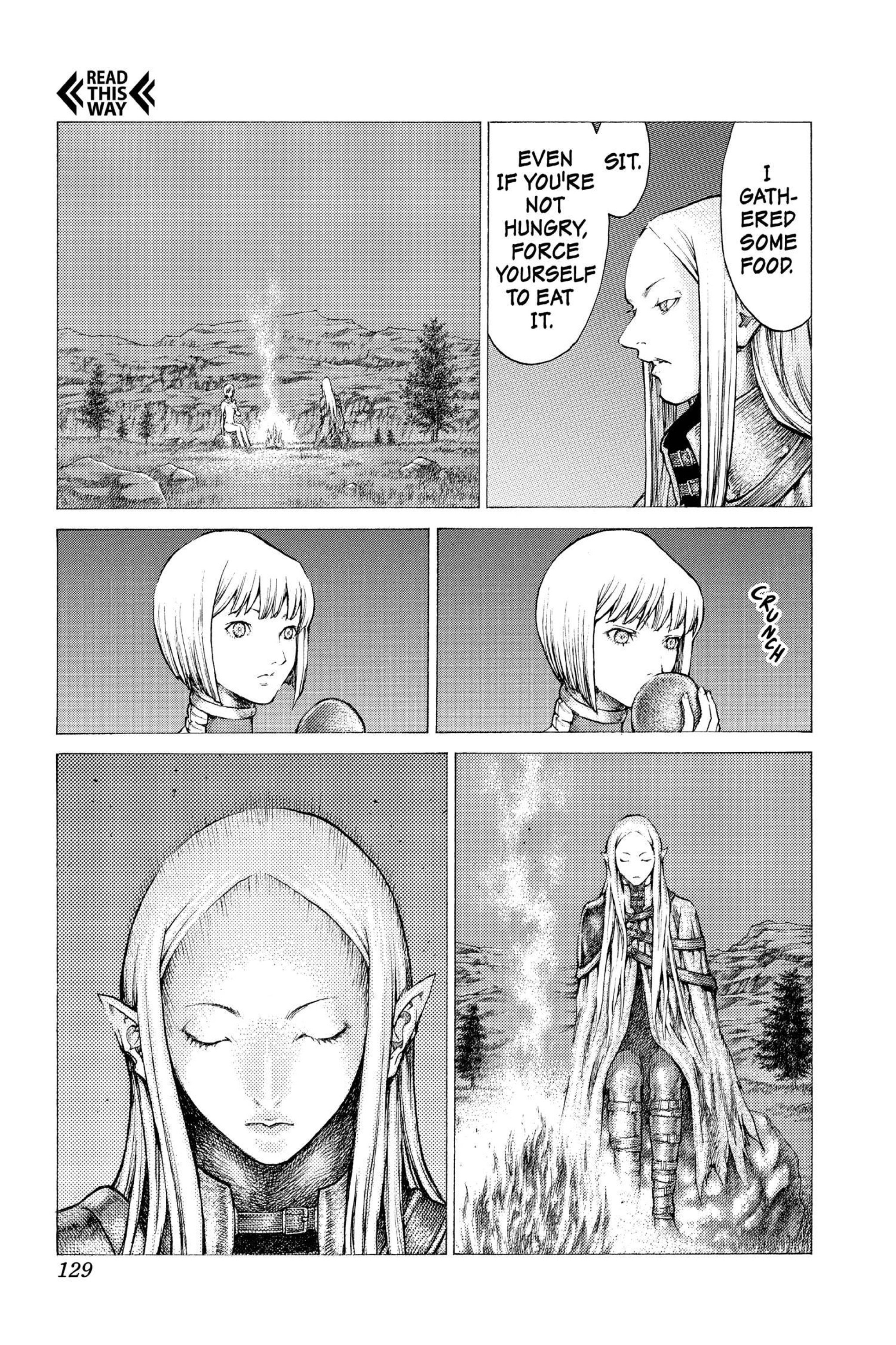 Read online Claymore comic -  Issue #7 - 121
