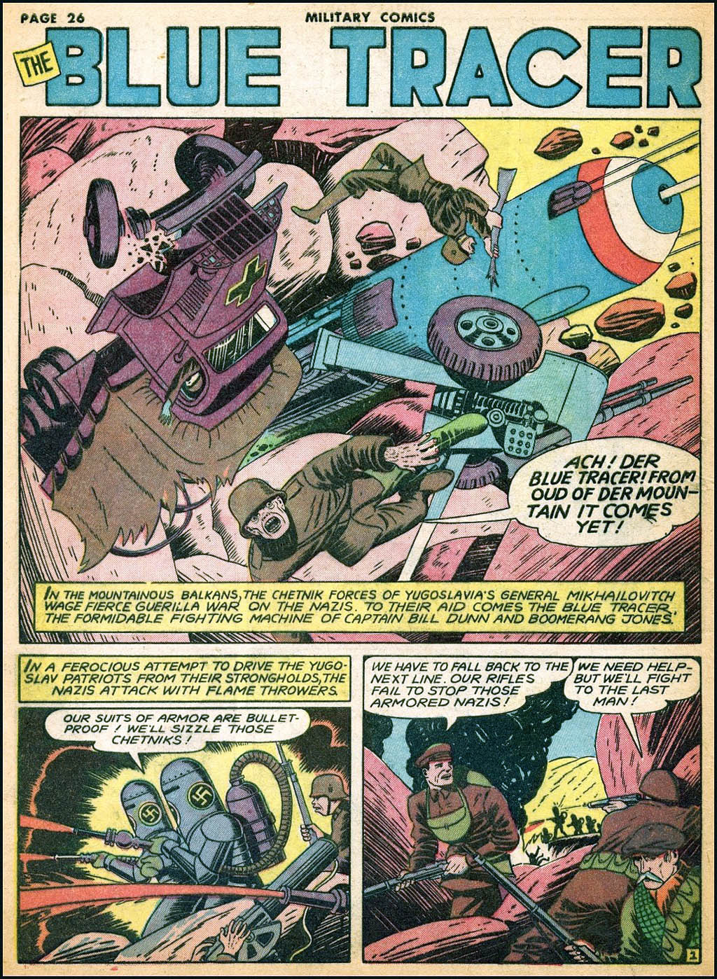 Read online Military Comics comic -  Issue #14 - 28