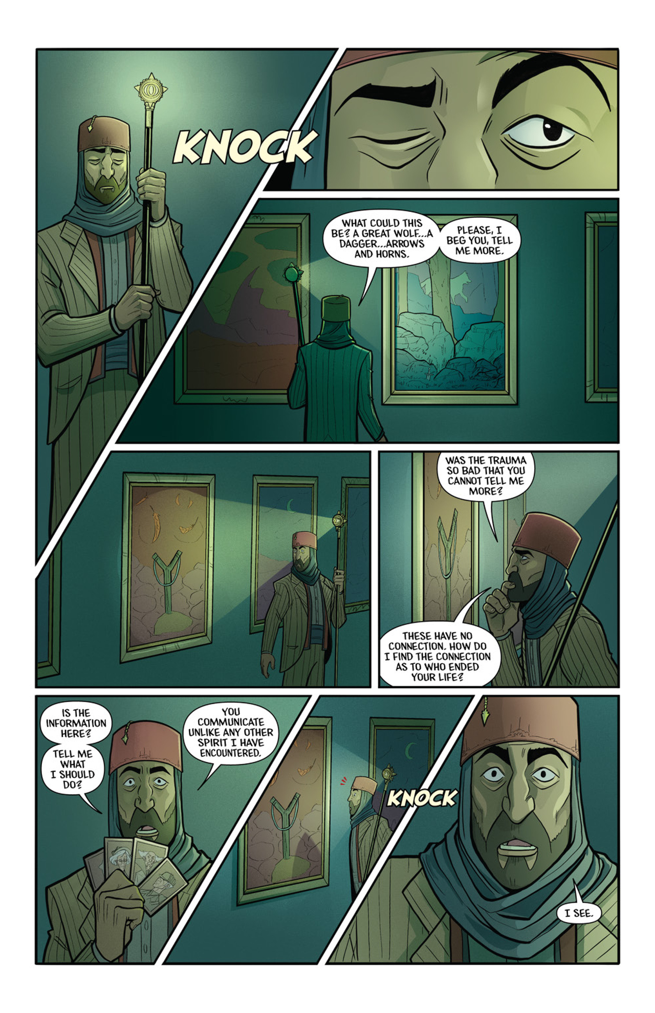 Read online Mysterium comic -  Issue #1 - 17