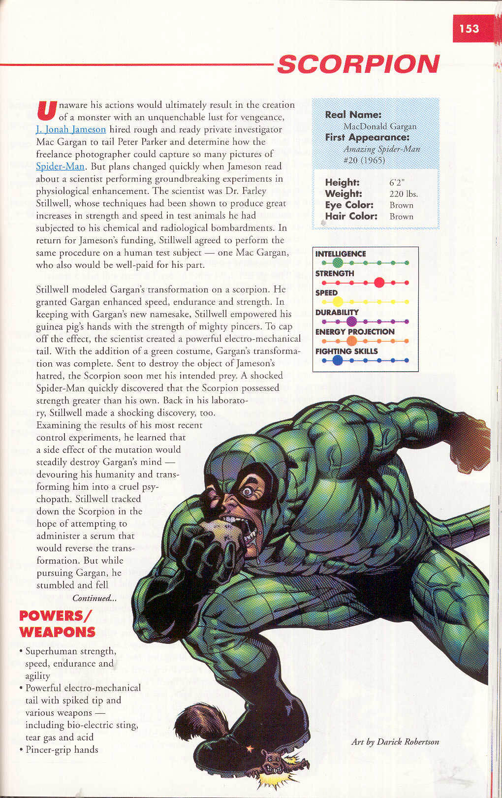 Read online Marvel Encyclopedia comic -  Issue # TPB 4 - 152