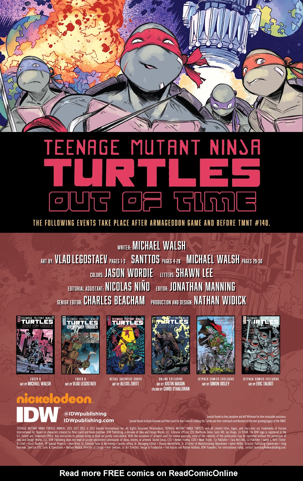 Teenage Mutant Ninja Turtles (2011) issue Annual 2023 - Page 2
