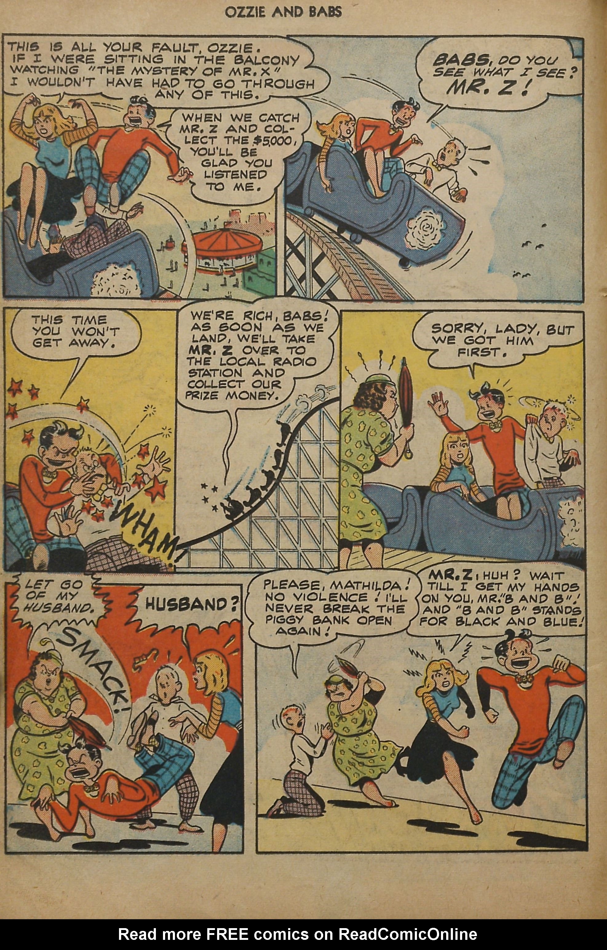 Read online Ozzie And Babs comic -  Issue #5 - 12