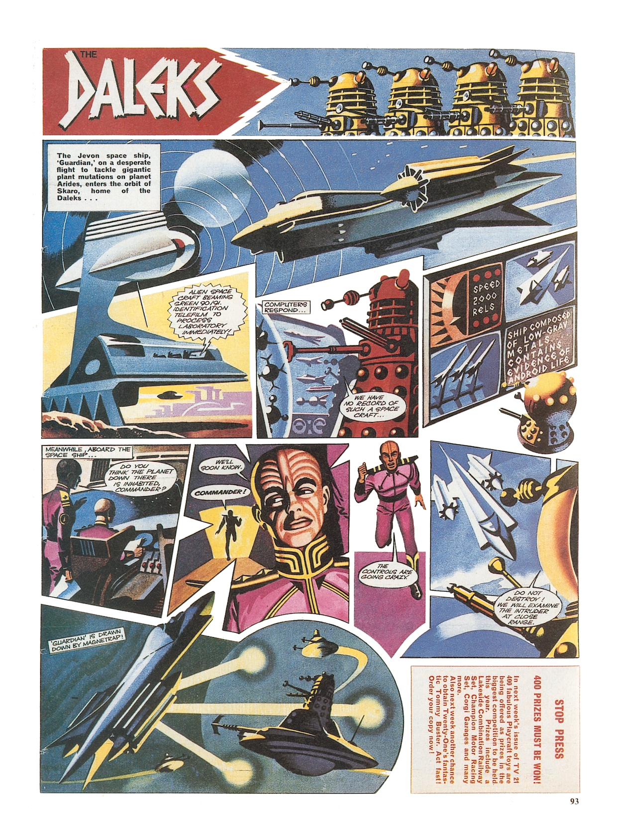 Read online Dalek Chronicles comic -  Issue # TPB - 93