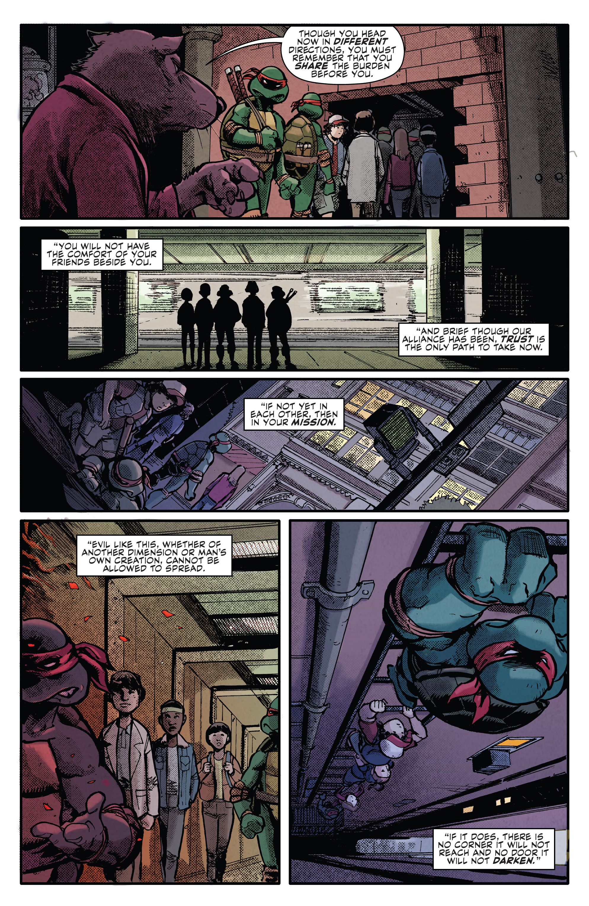 Read online Teenage Mutant Ninja Turtles x Stranger Things comic -  Issue #1 - 20