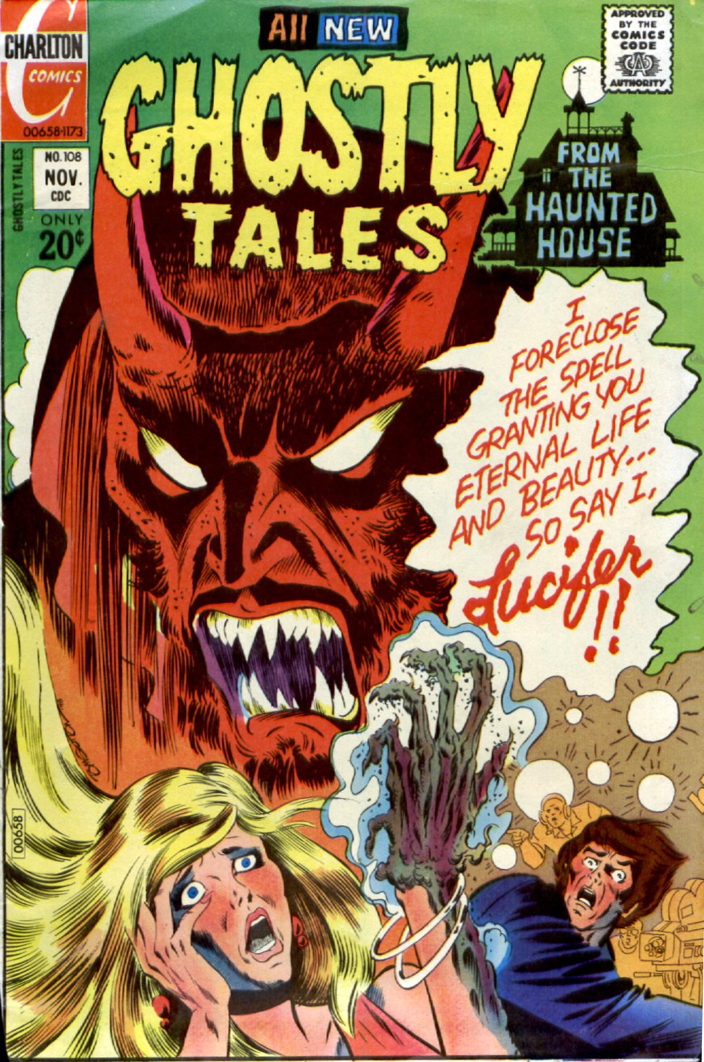 Read online Ghostly Tales comic -  Issue #108 - 1