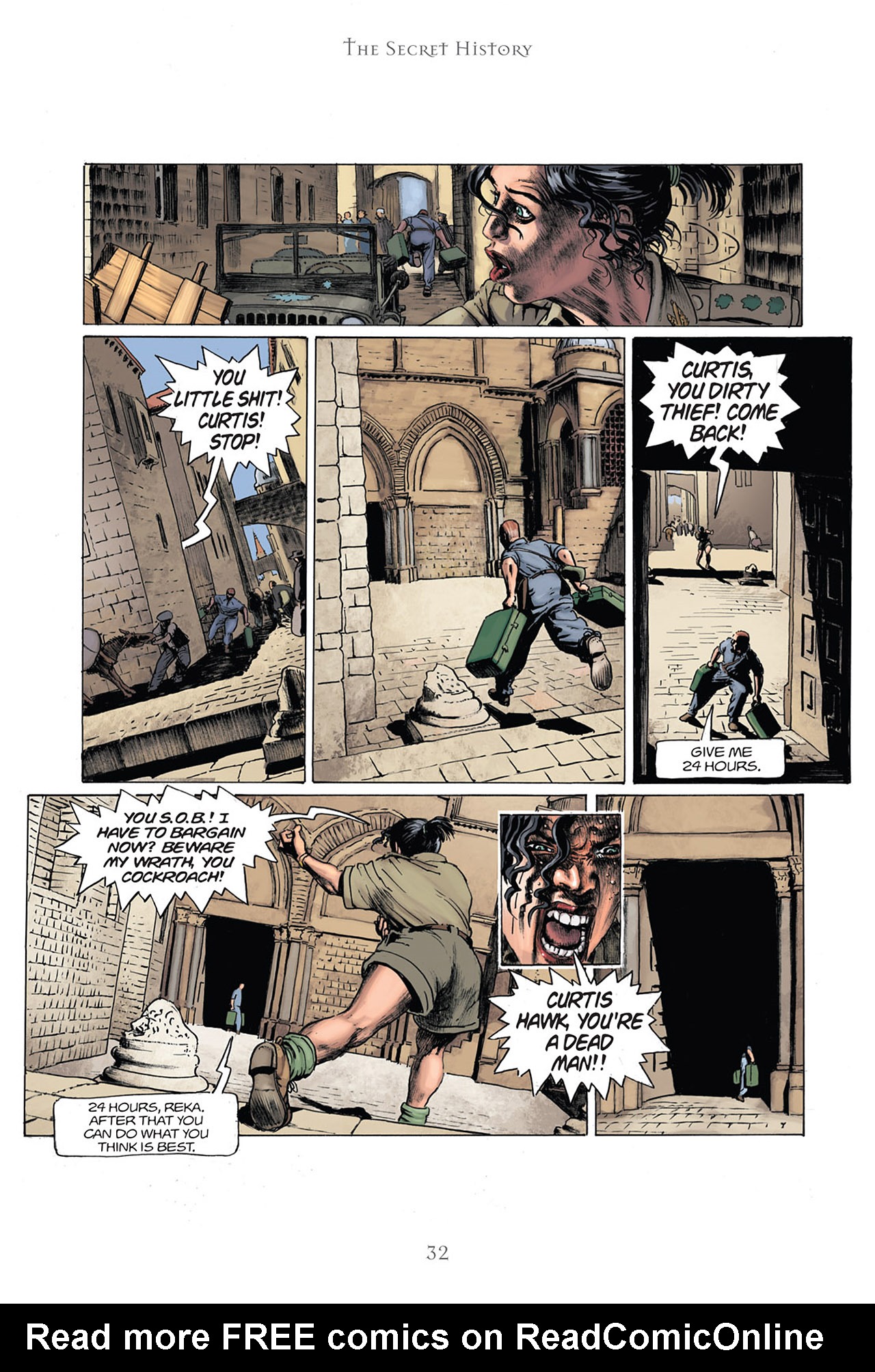 Read online The Secret History comic -  Issue #16 - 33