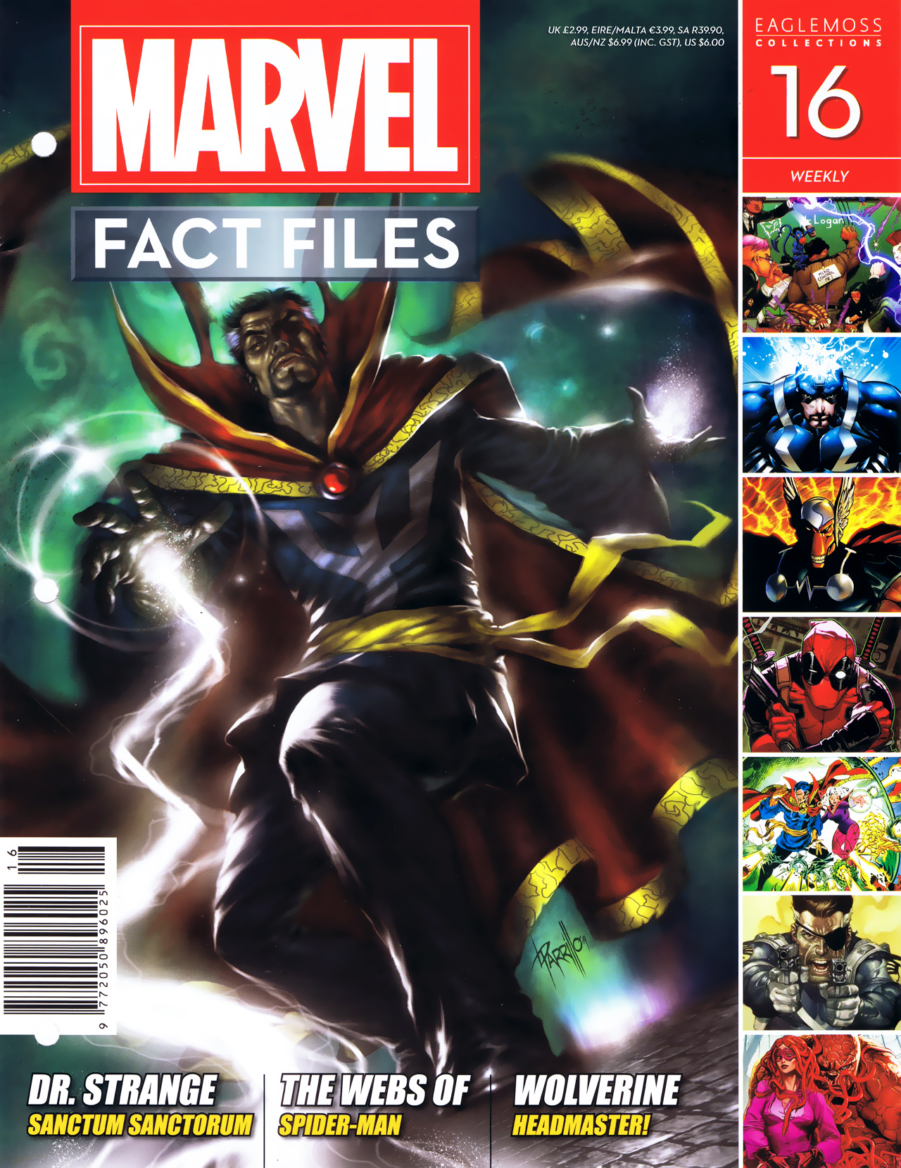 Read online Marvel Fact Files comic -  Issue #16 - 1
