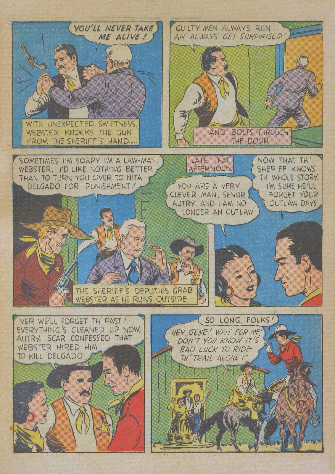 Gene Autry Comics issue 10 - Page 57