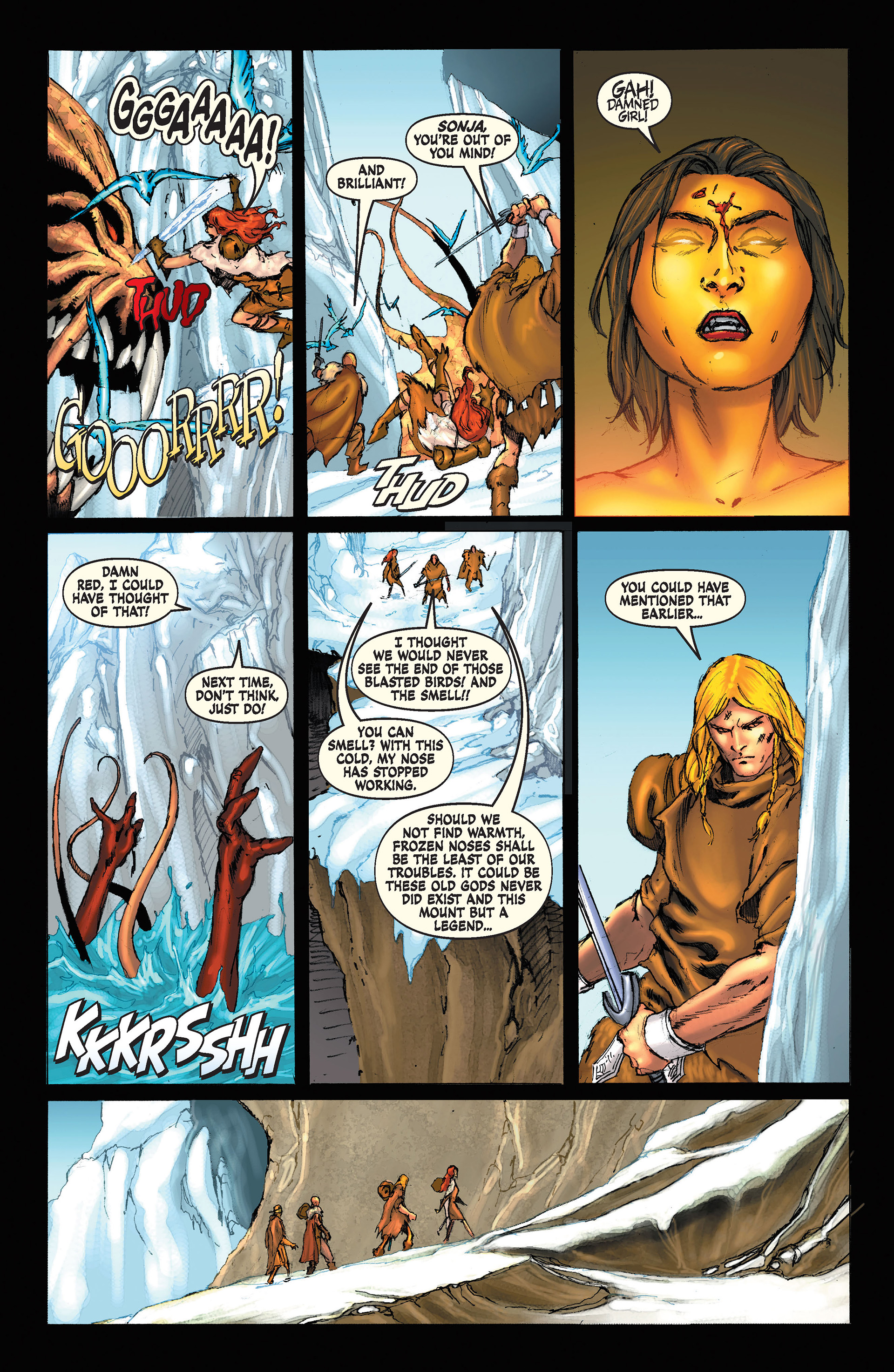 Read online Red Sonja Omnibus comic -  Issue # TPB 1 - 345