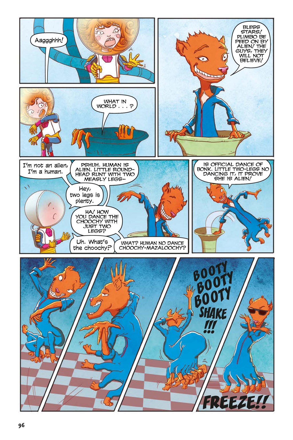 Read online Billie Blaster and the Robot Army From Outer Space comic -  Issue # TPB (Part 2) - 7