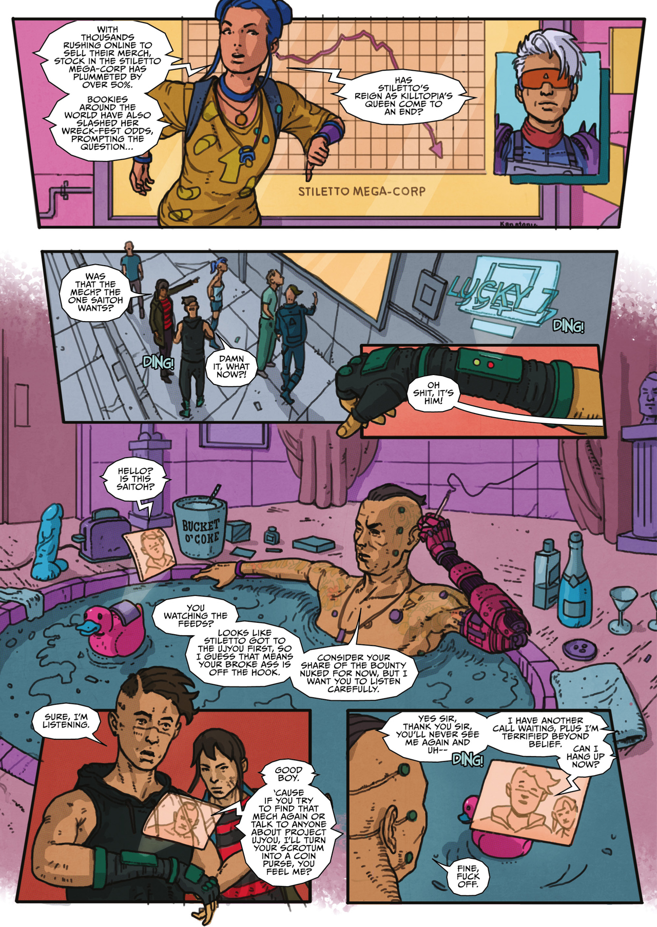 Read online Killtopia comic -  Issue #2 - 16