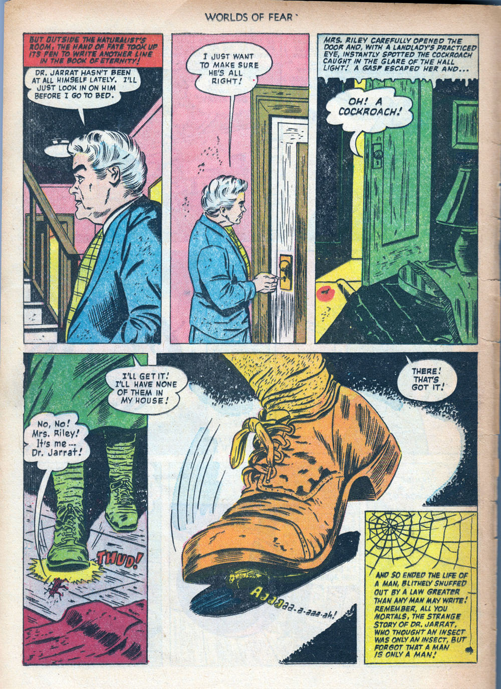 Read online Worlds of Fear comic -  Issue #6 - 12