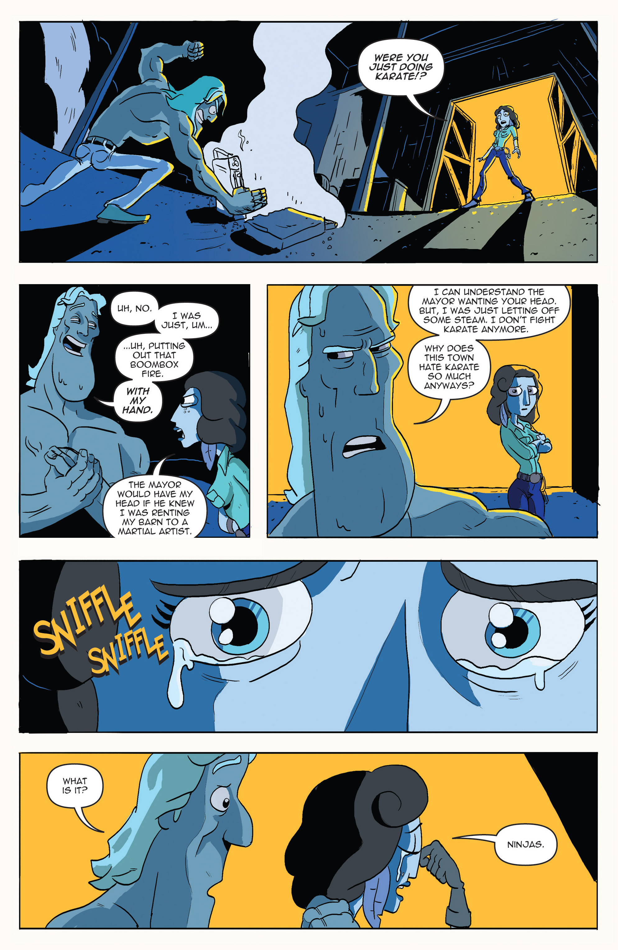 Read online AmeriKarate comic -  Issue #1 - 14