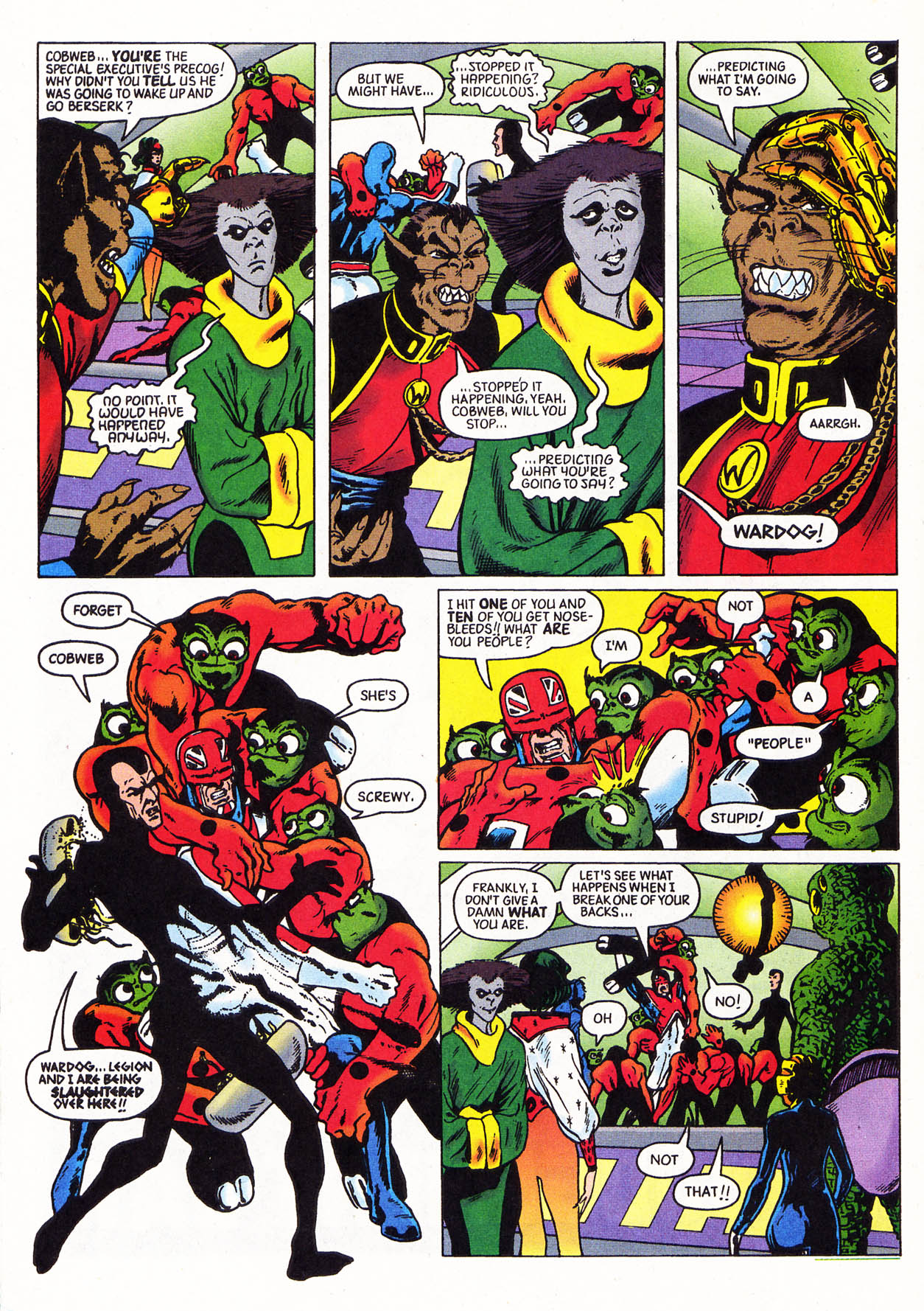 Read online X-Men Archives Featuring Captain Britain comic -  Issue #4 - 5