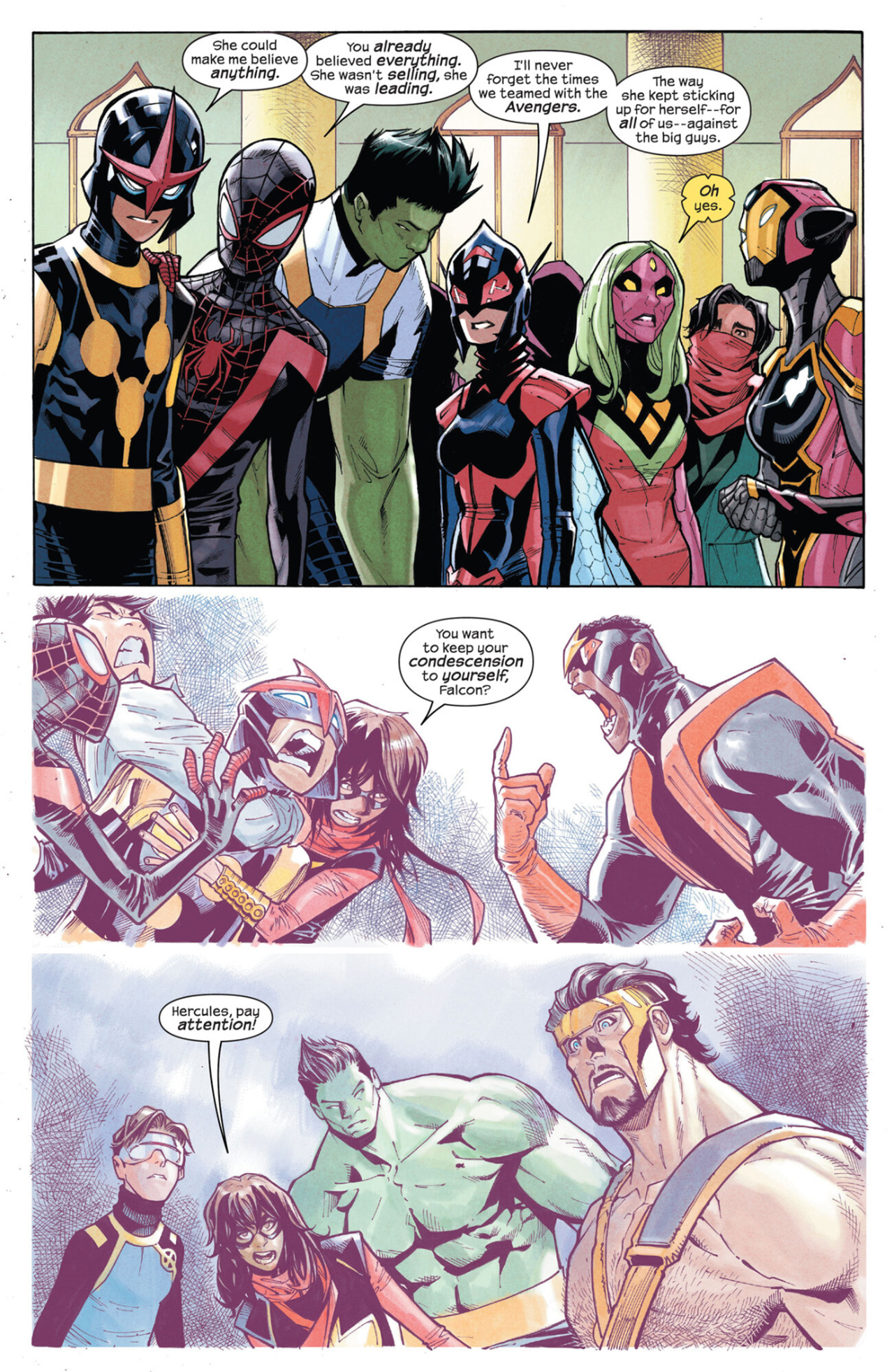 Read online Fallen Friend: The Death of Ms. Marvel comic -  Issue #1 - 17