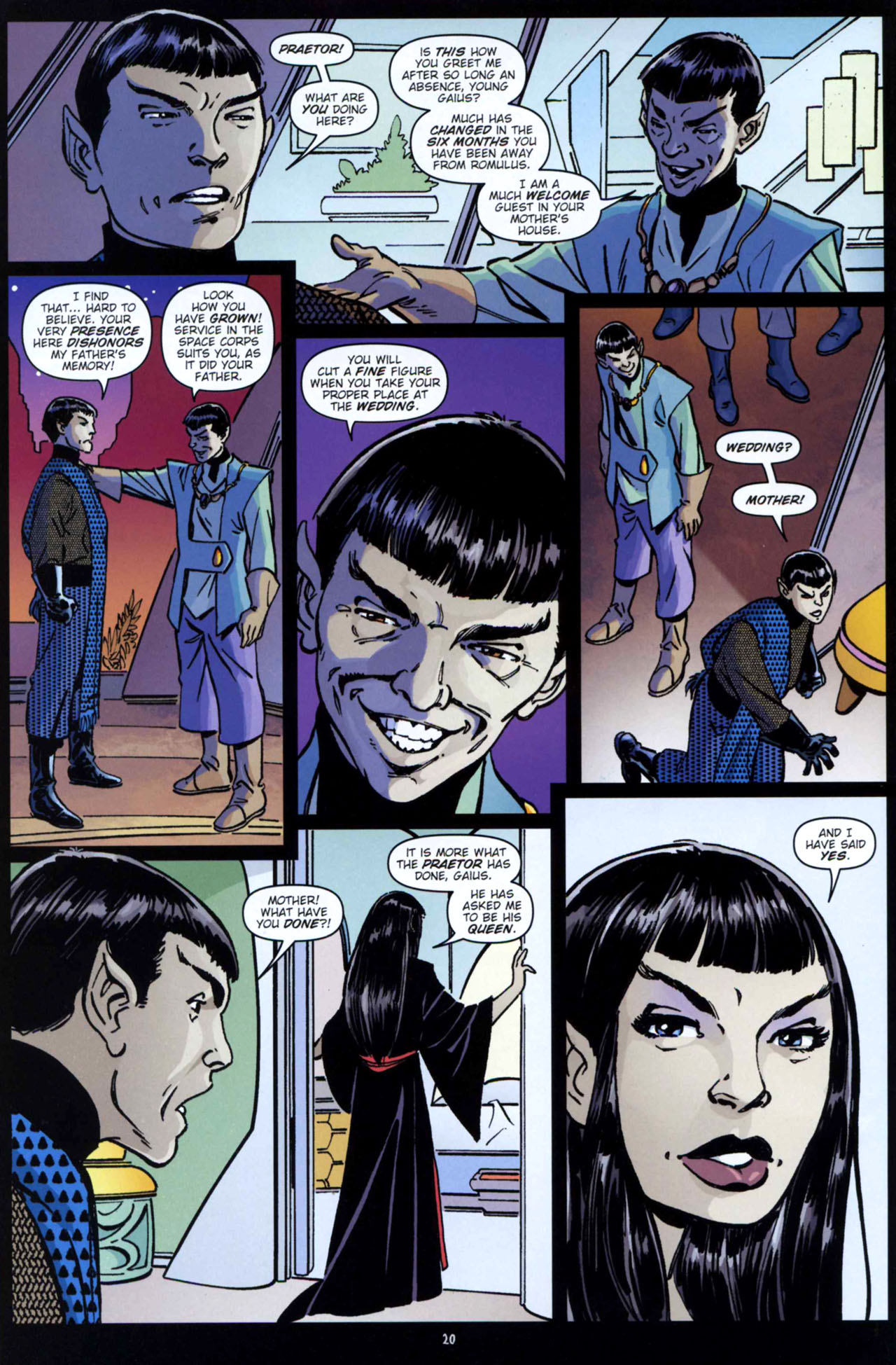 Read online Star Trek: Romulans - The Hollow Crown comic -  Issue #1 - 20