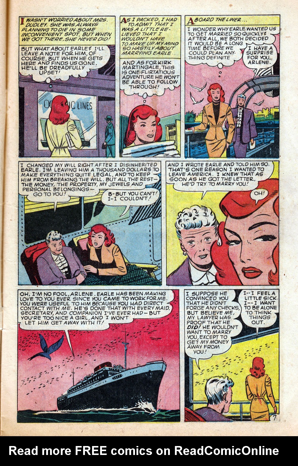 Read online Glamorous Romances comic -  Issue #50 - 9