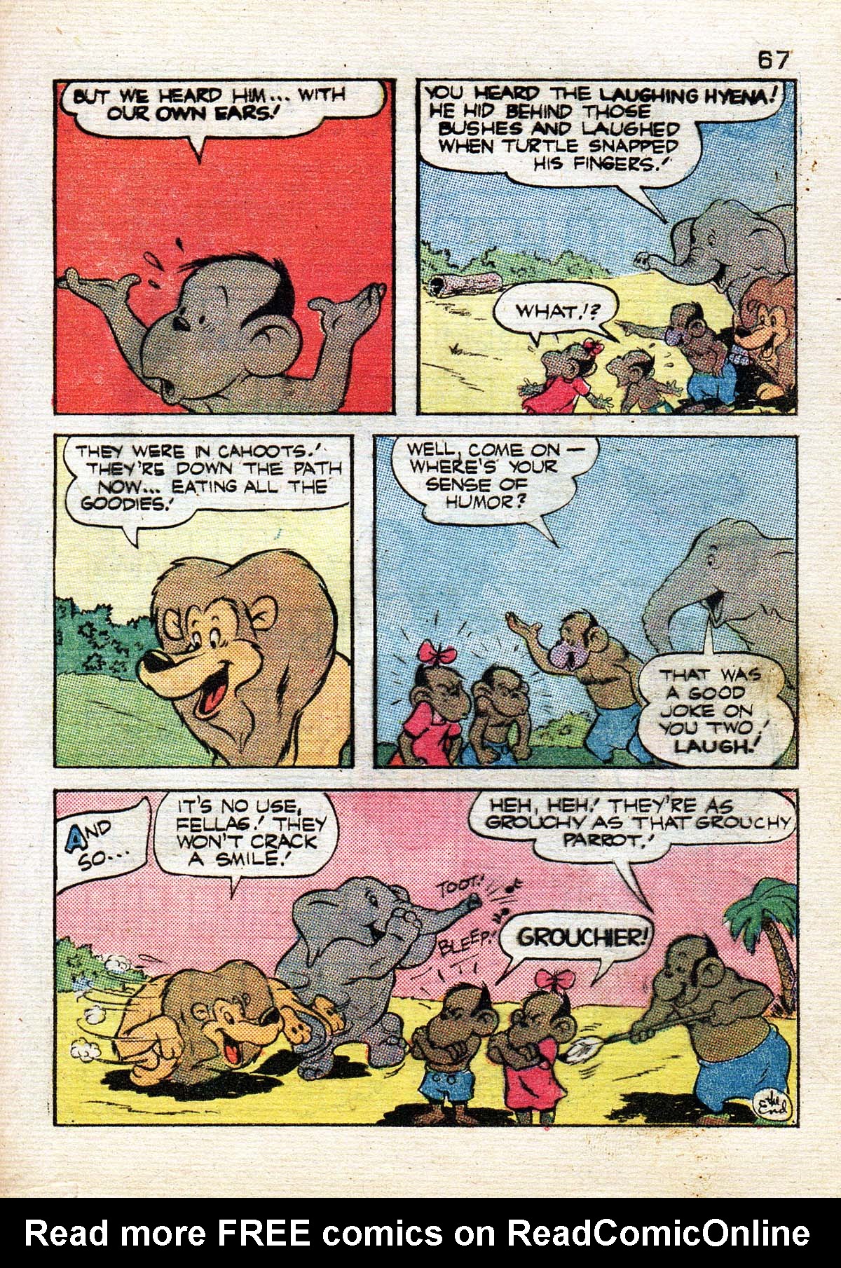 Read online Golden Comics Digest comic -  Issue #35 - 69