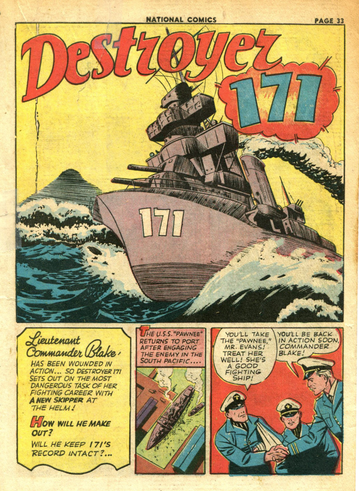 Read online National Comics comic -  Issue #33 - 35